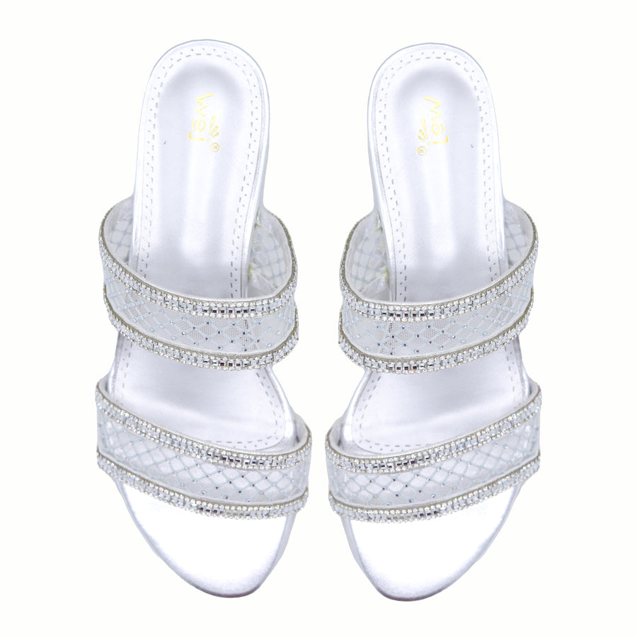 Women's Heels | Silver | 8103105