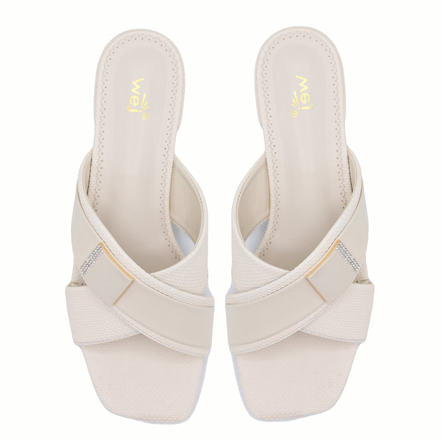 Women's Block Heel Sandals | Fawn | 8103114