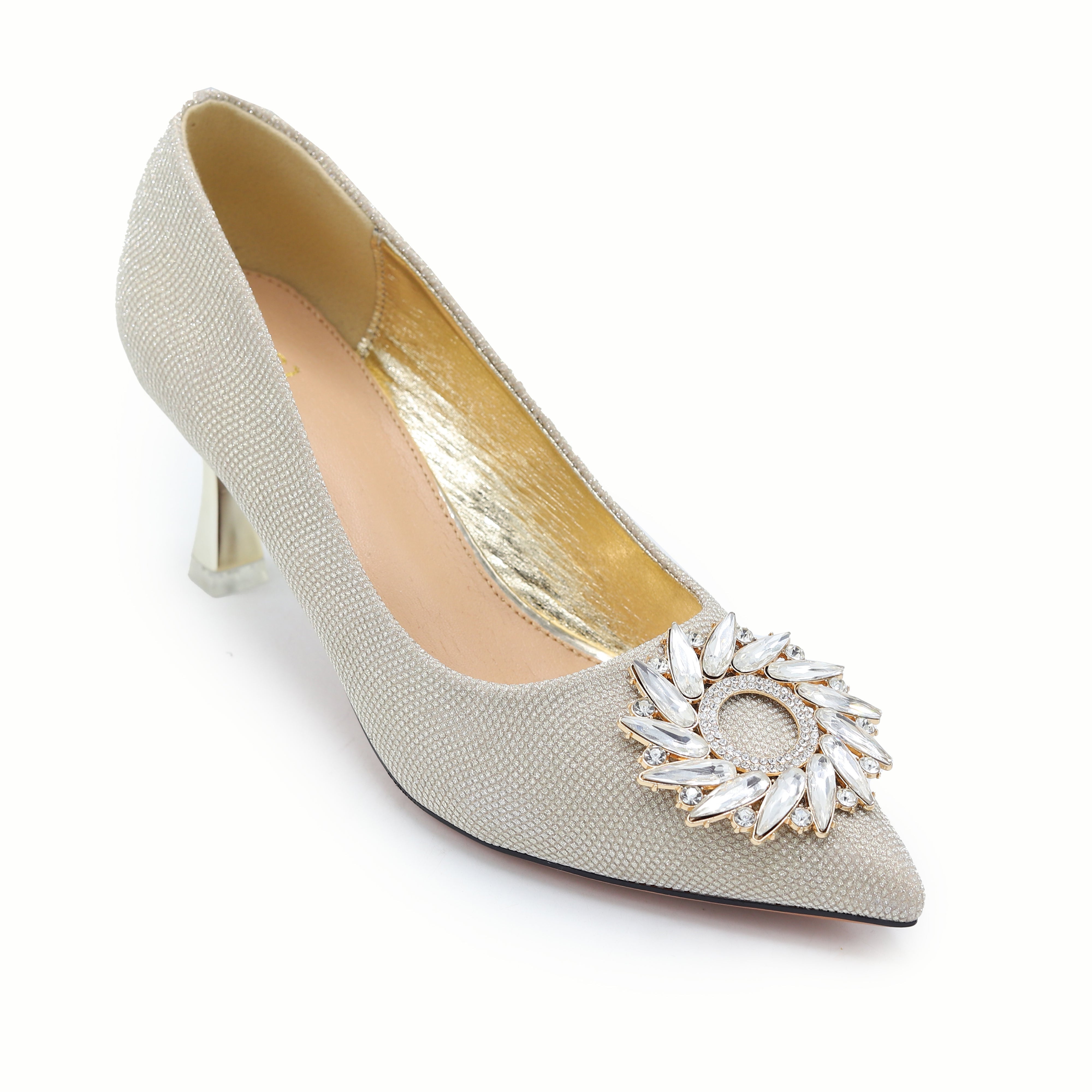 Bridal Court Shoes  8108186 Gold