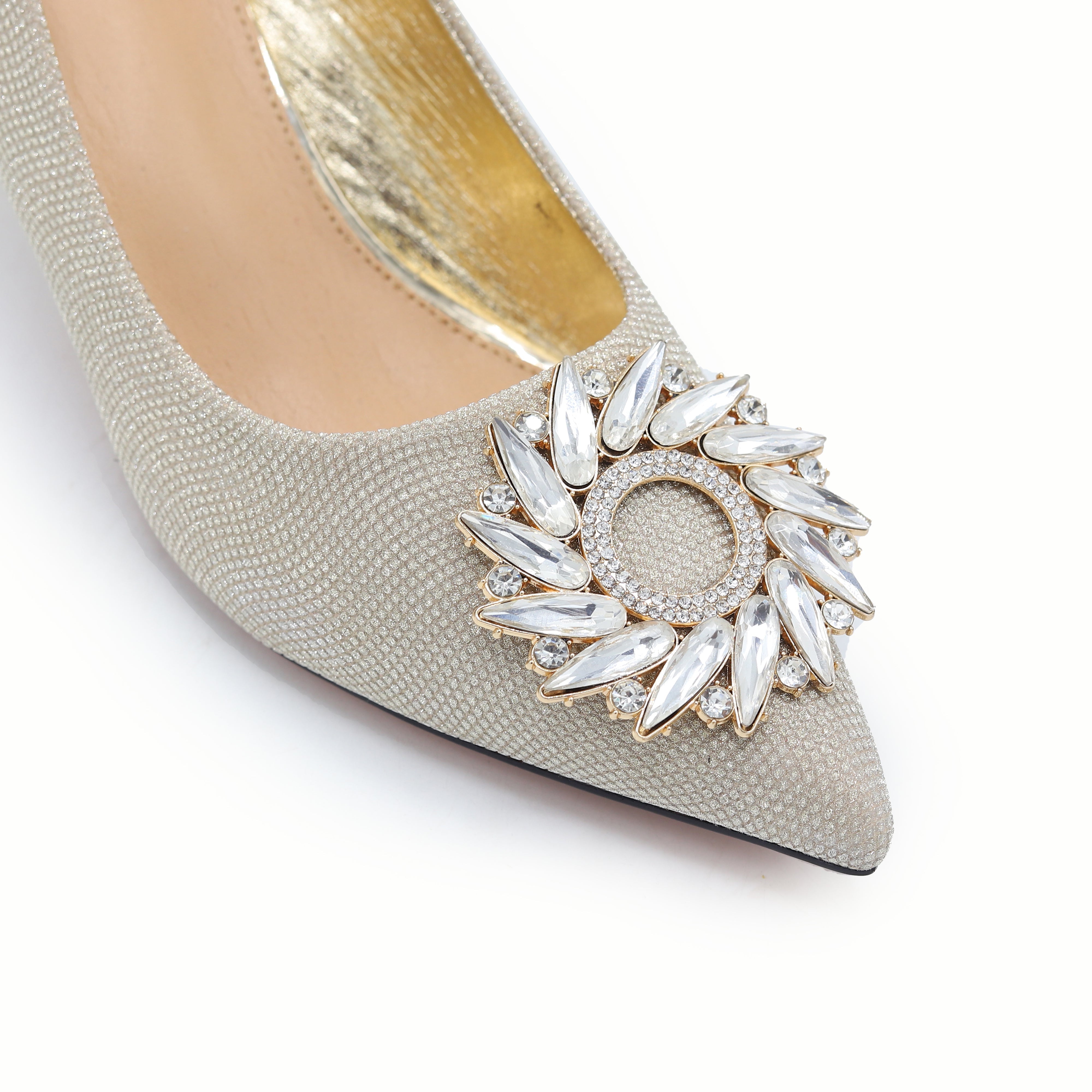 Bridal Court Shoes  8108186 Gold