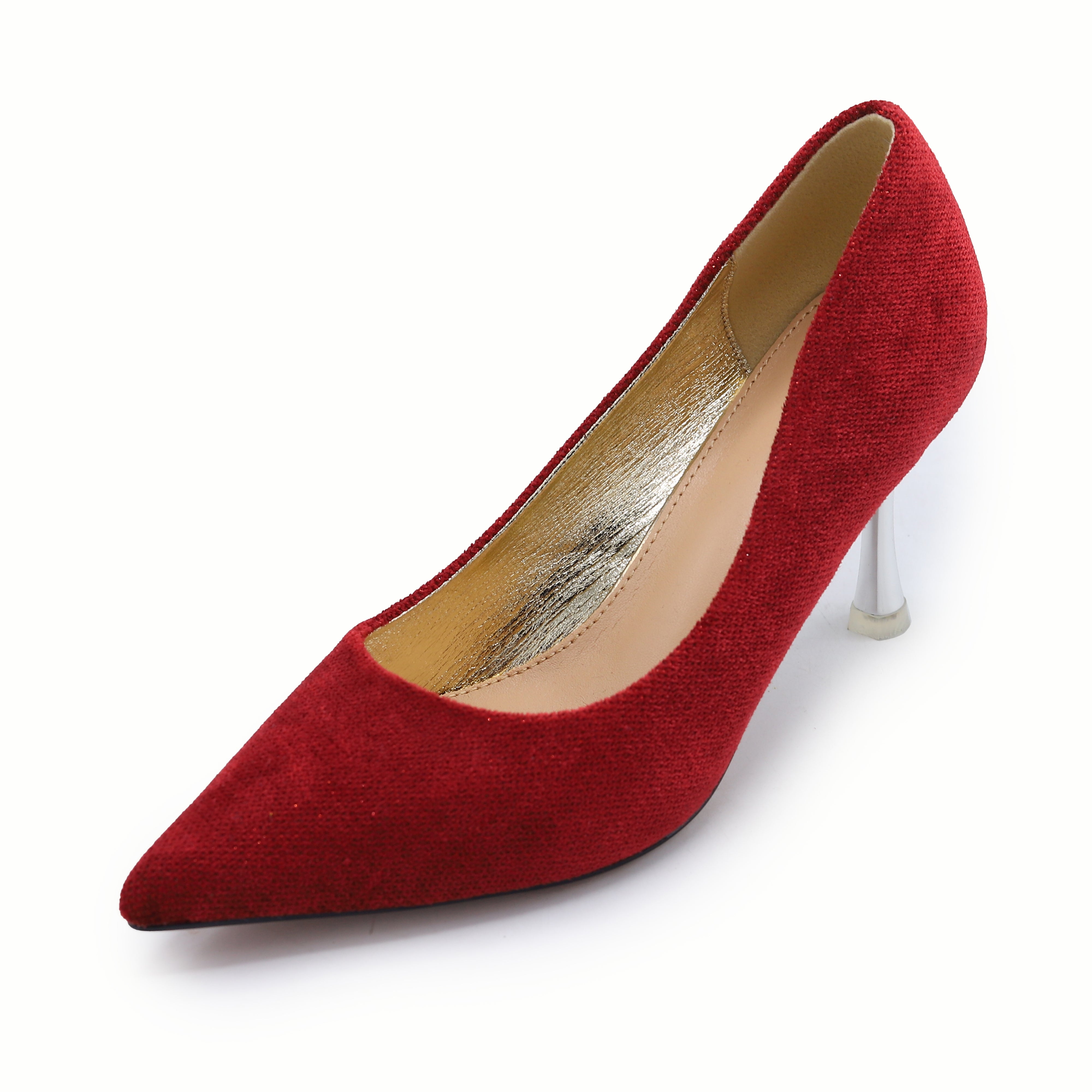 Suede Court Shoes 8108158 Red