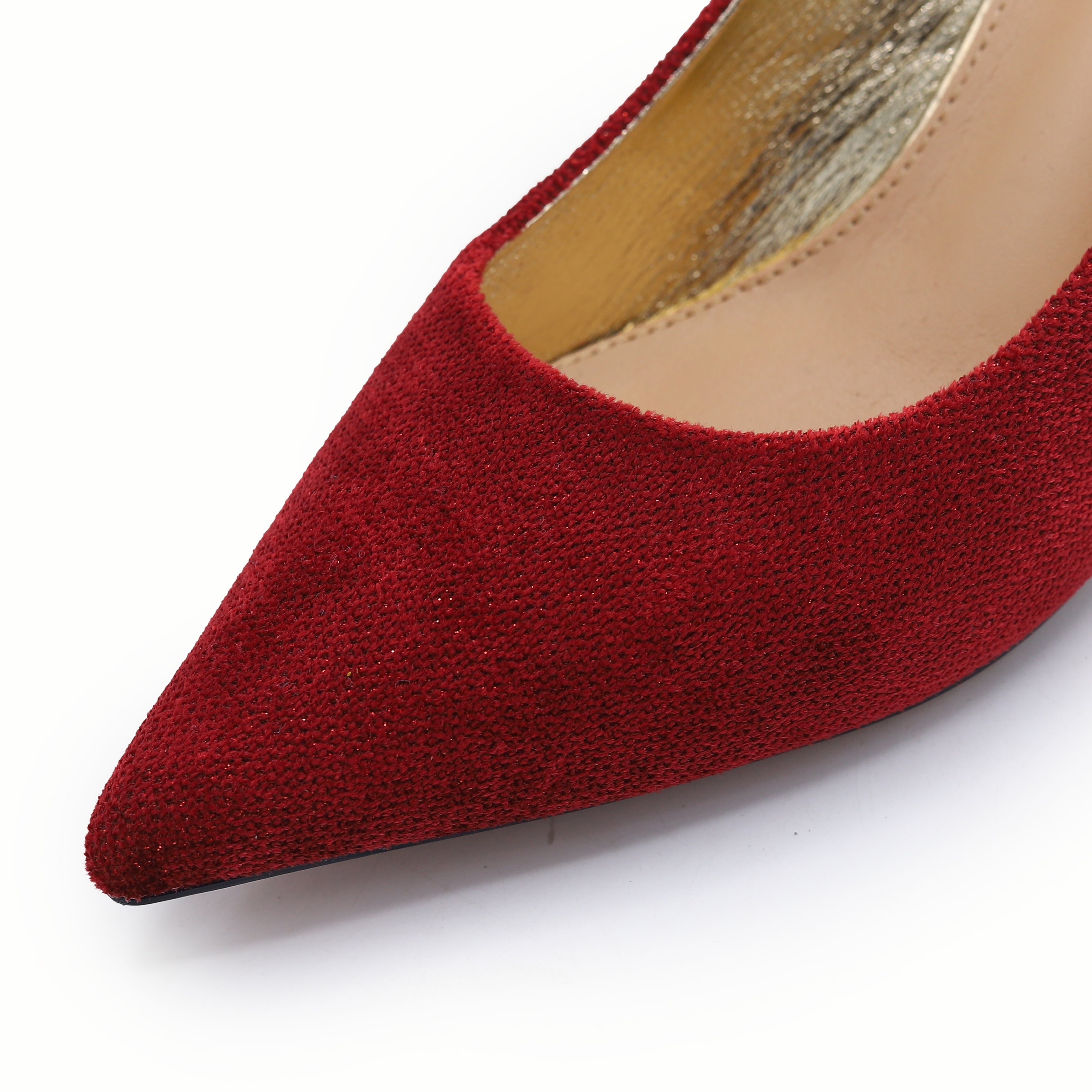 Suede Court Shoes 8108158 Red