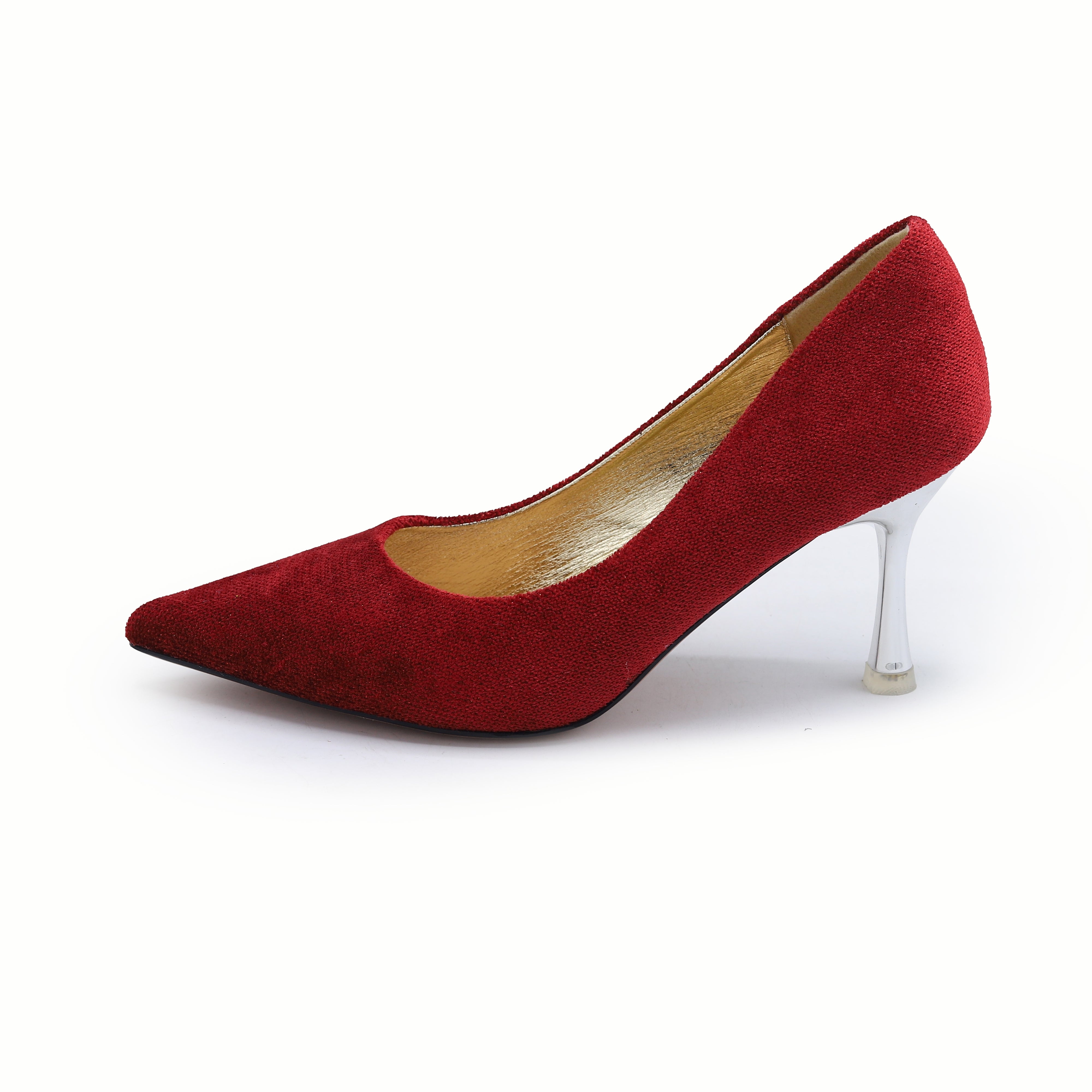 Suede Court Shoes 8108158 Red