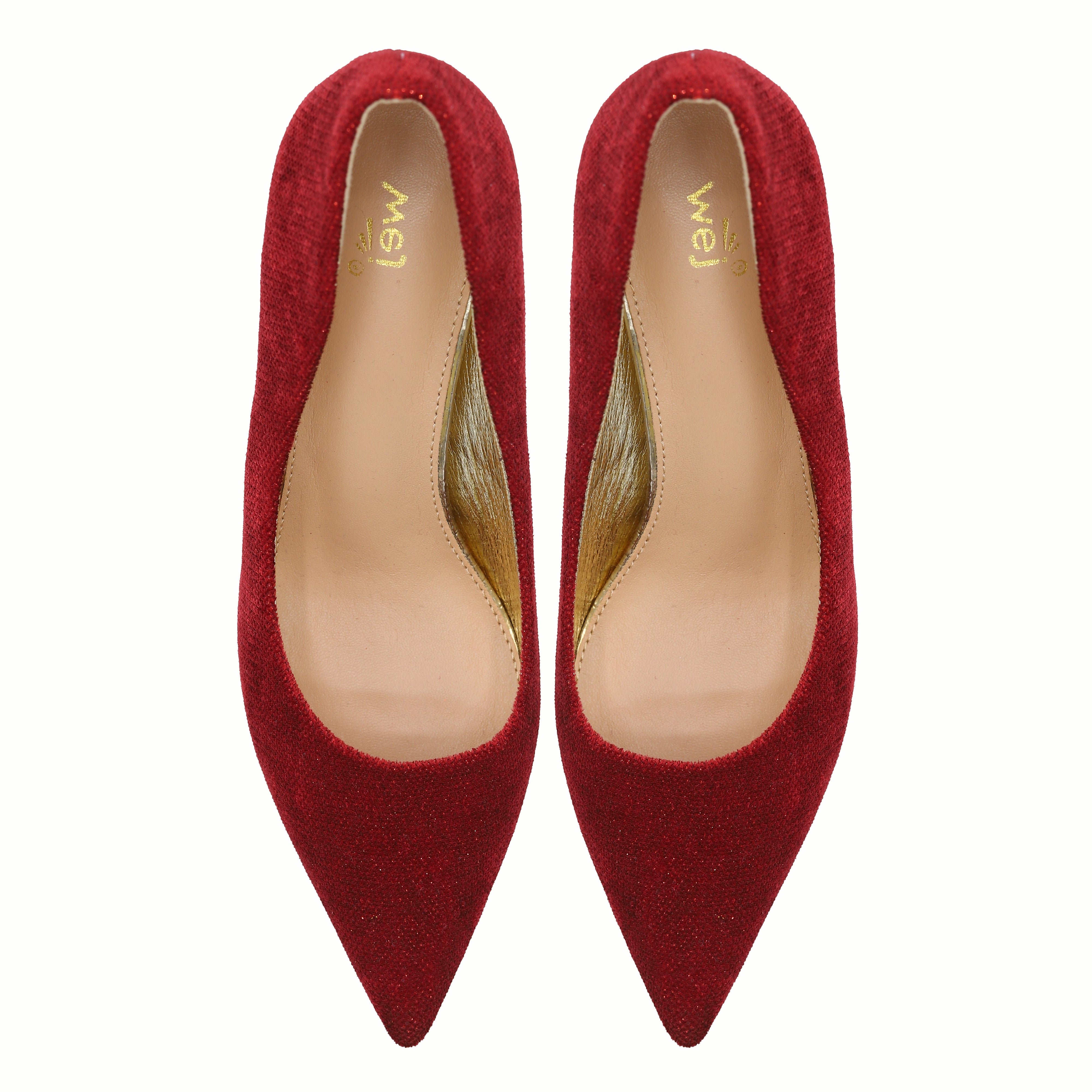 Suede Court Shoes 8108158 Red