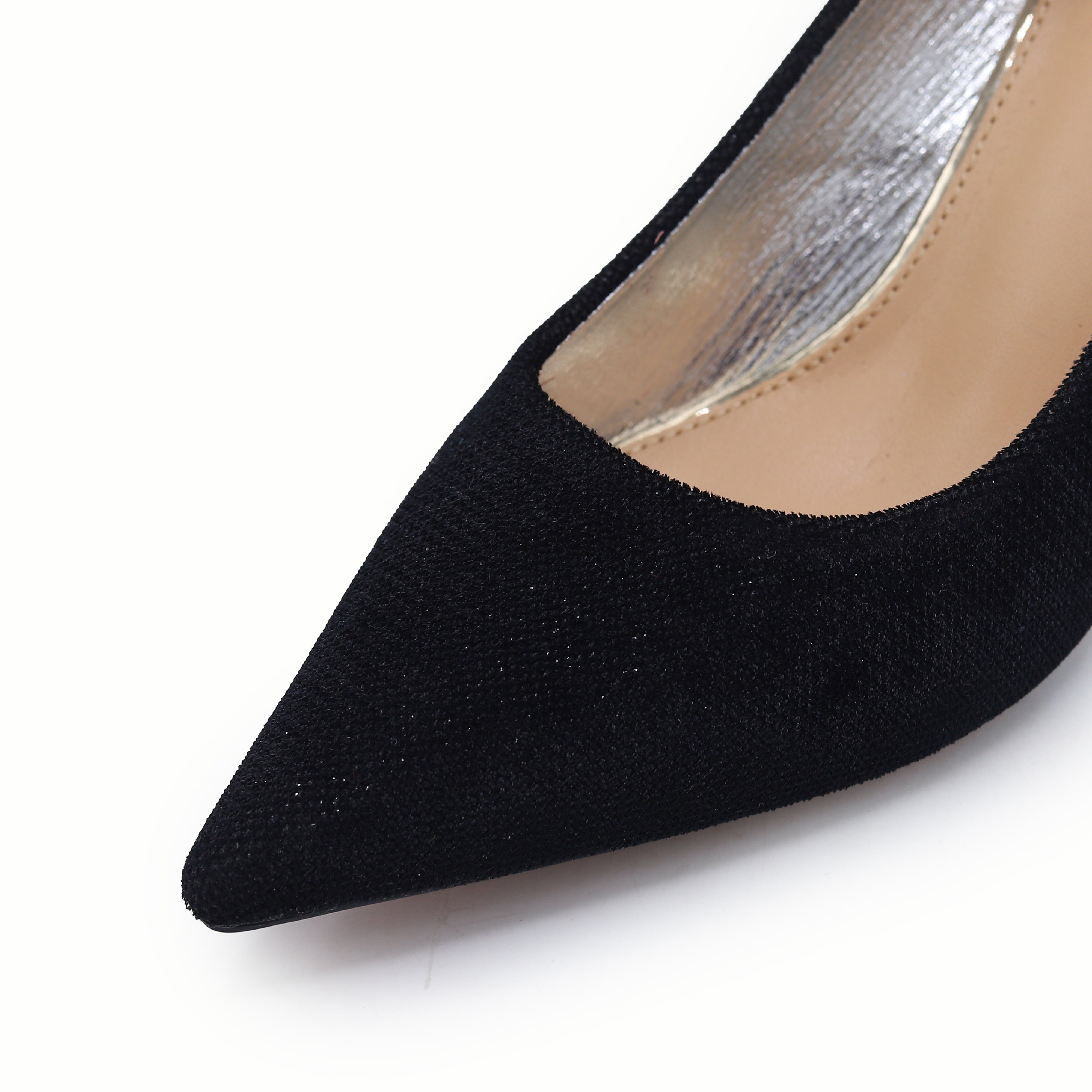 Suede Court Shoes 8108158 Black