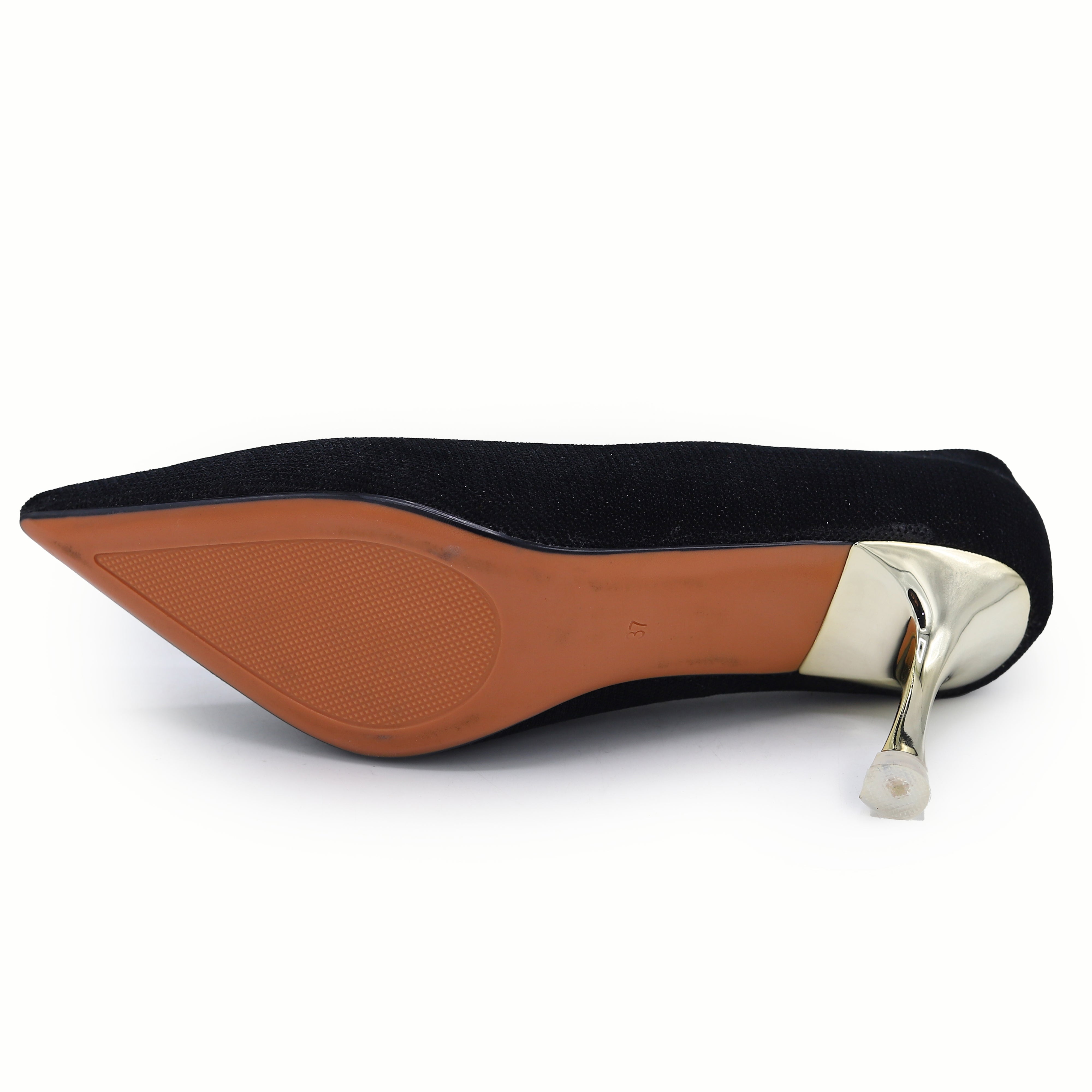 Suede Court Shoes 8108158 Black