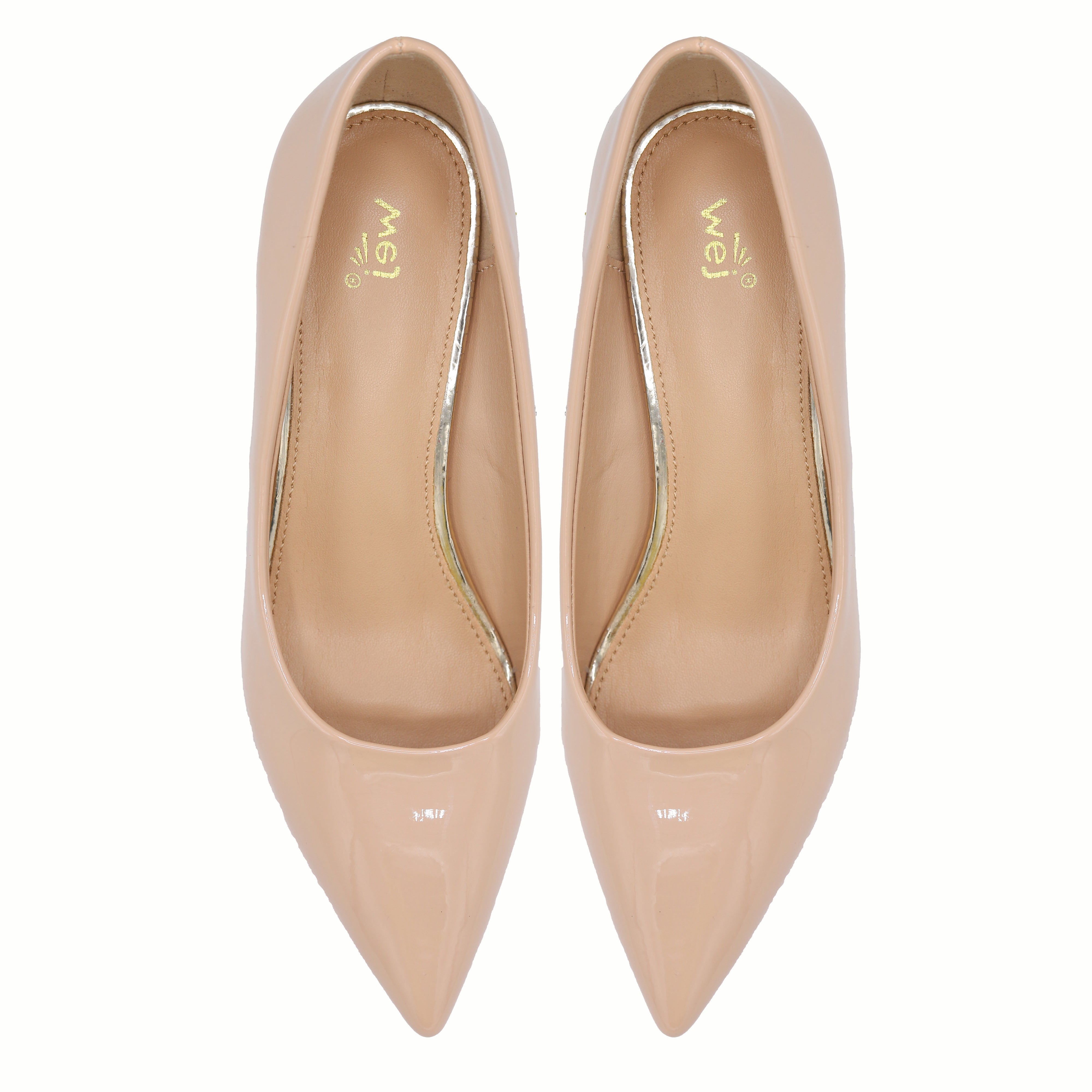 Pointed Toe Pumps 8108176 Beige