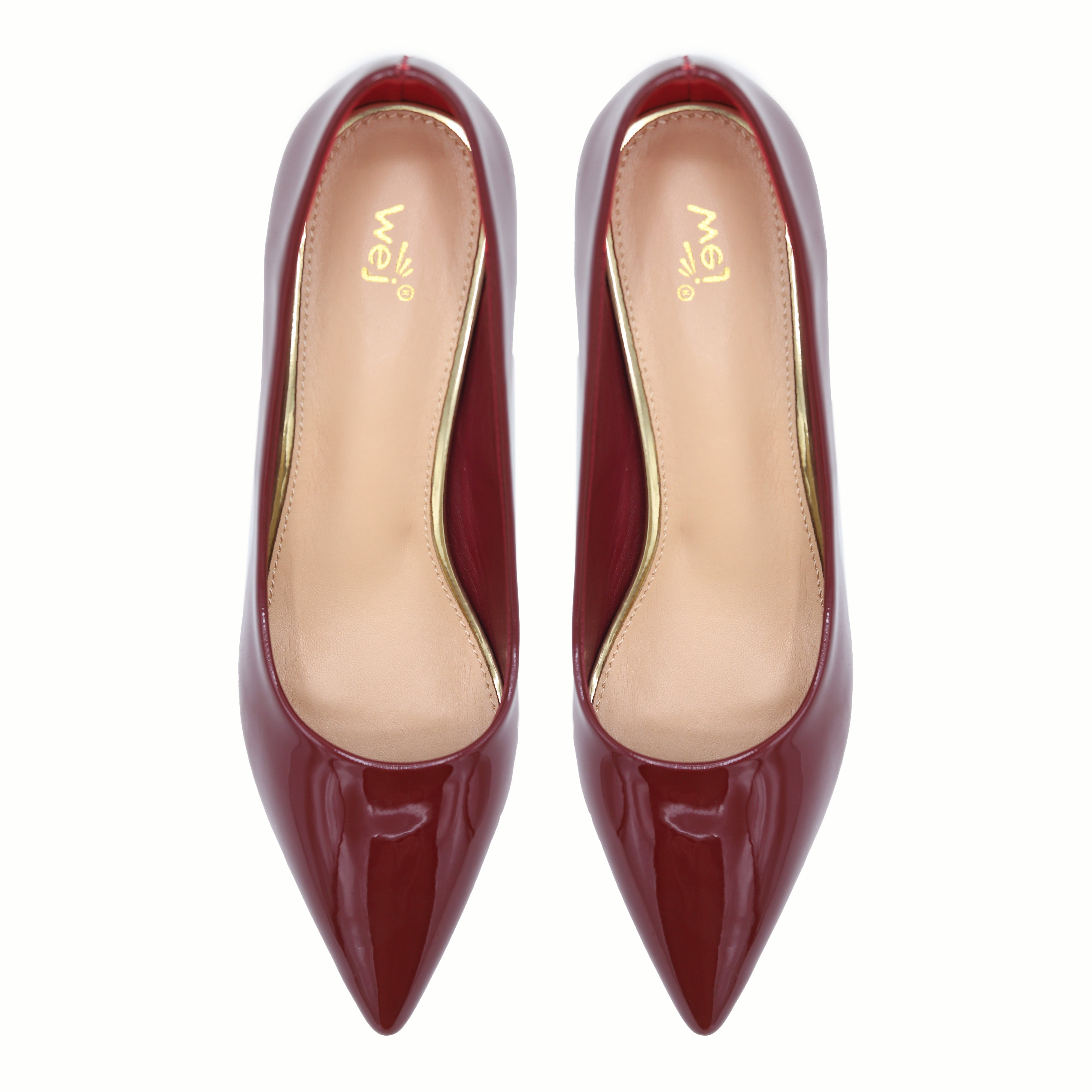 Pointed Toe Pumps 8108176 Maroon