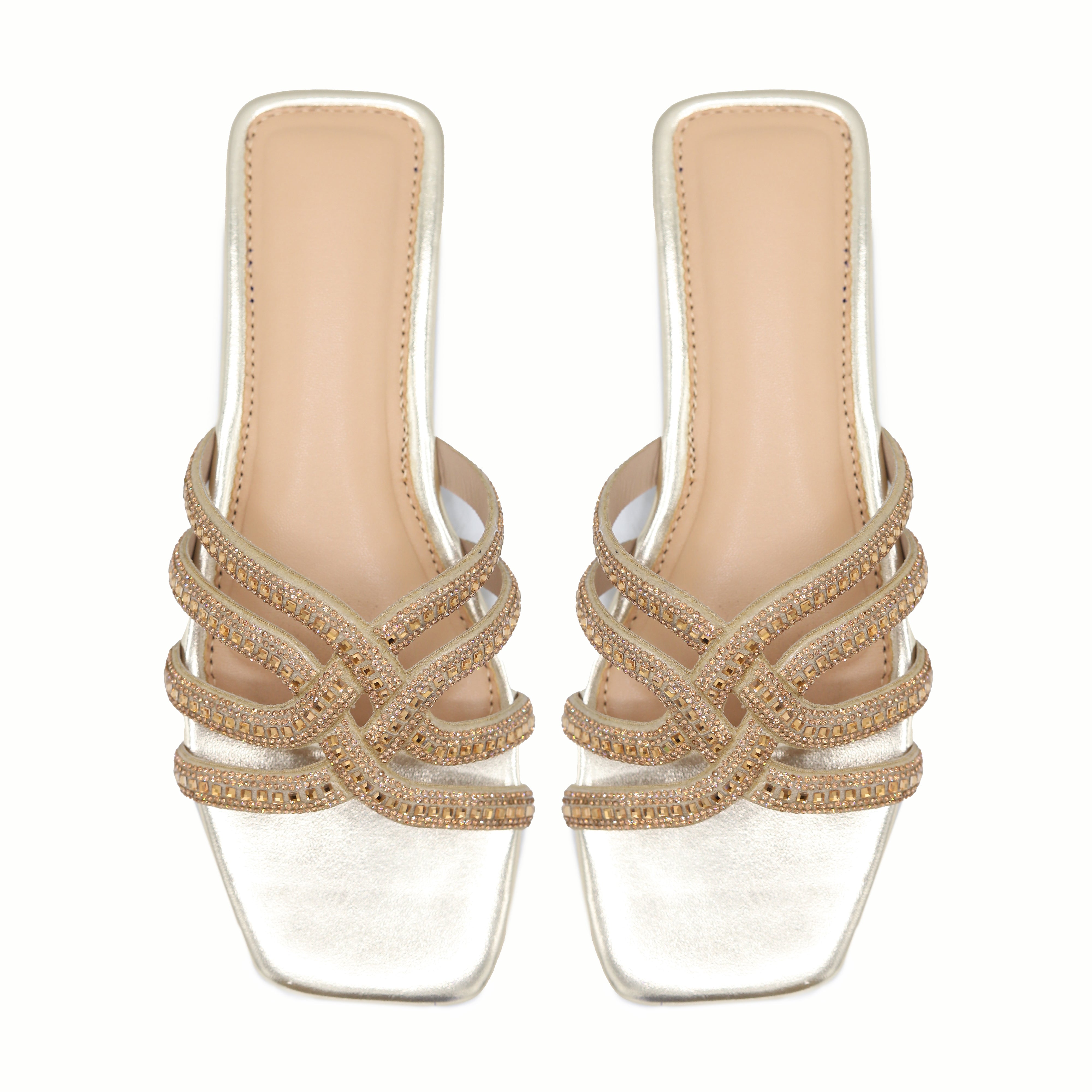 Rhinestone Flat 8003711 Gold