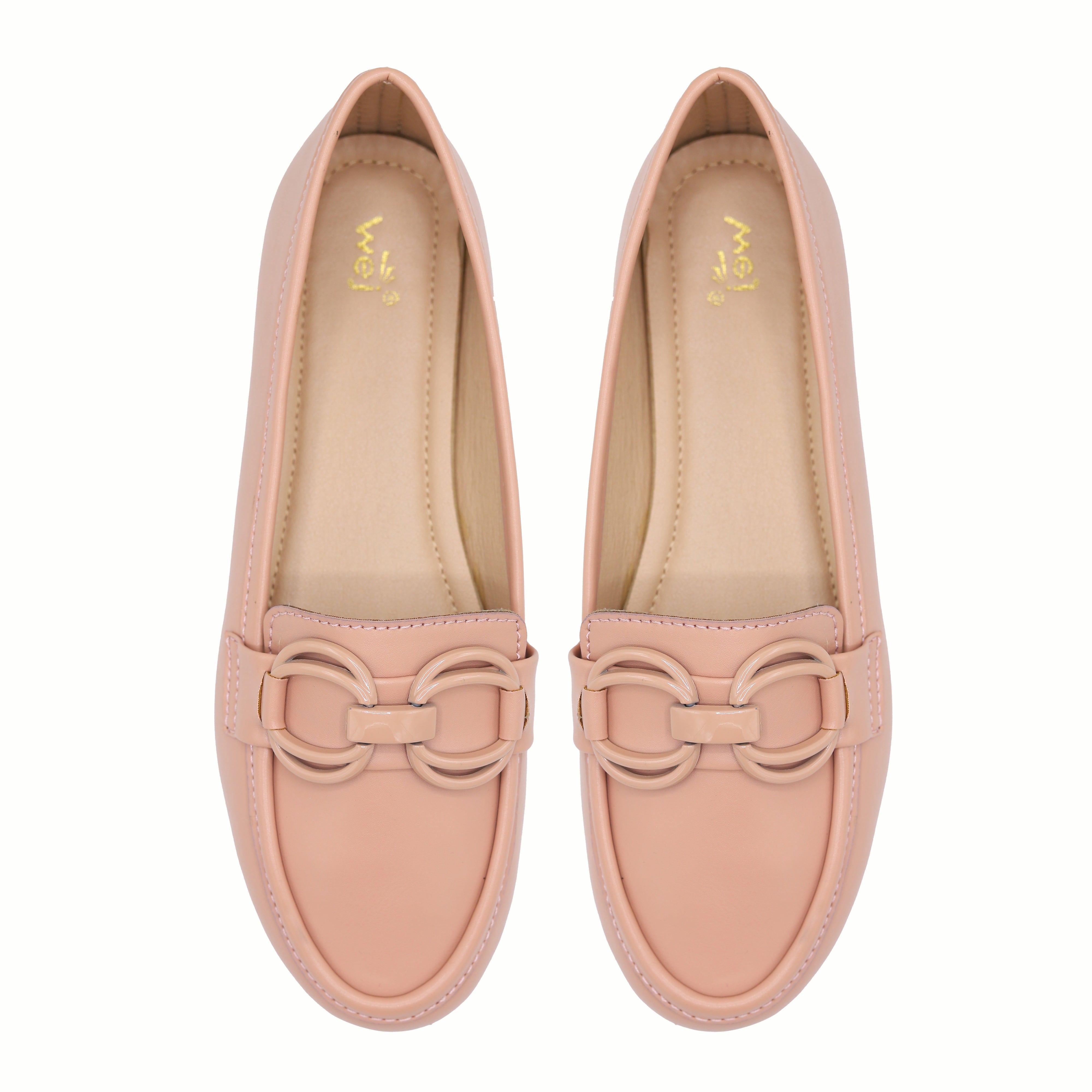Loafer Flats for Women | Peach | 8004669