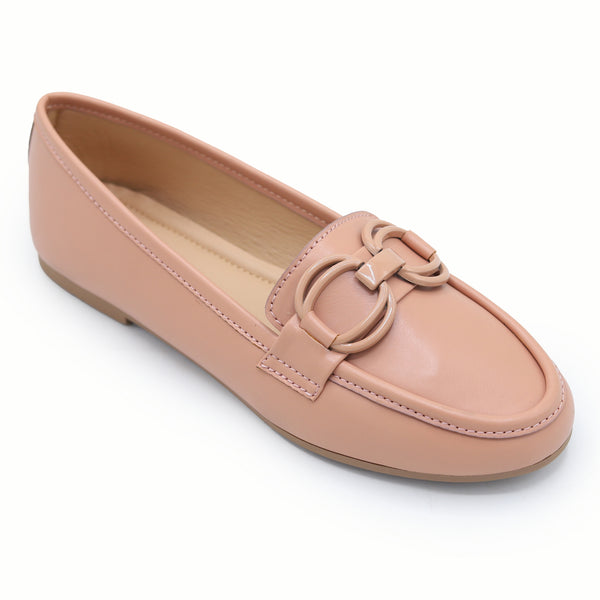 Loafer Flats for Women | Peach | 8004669
