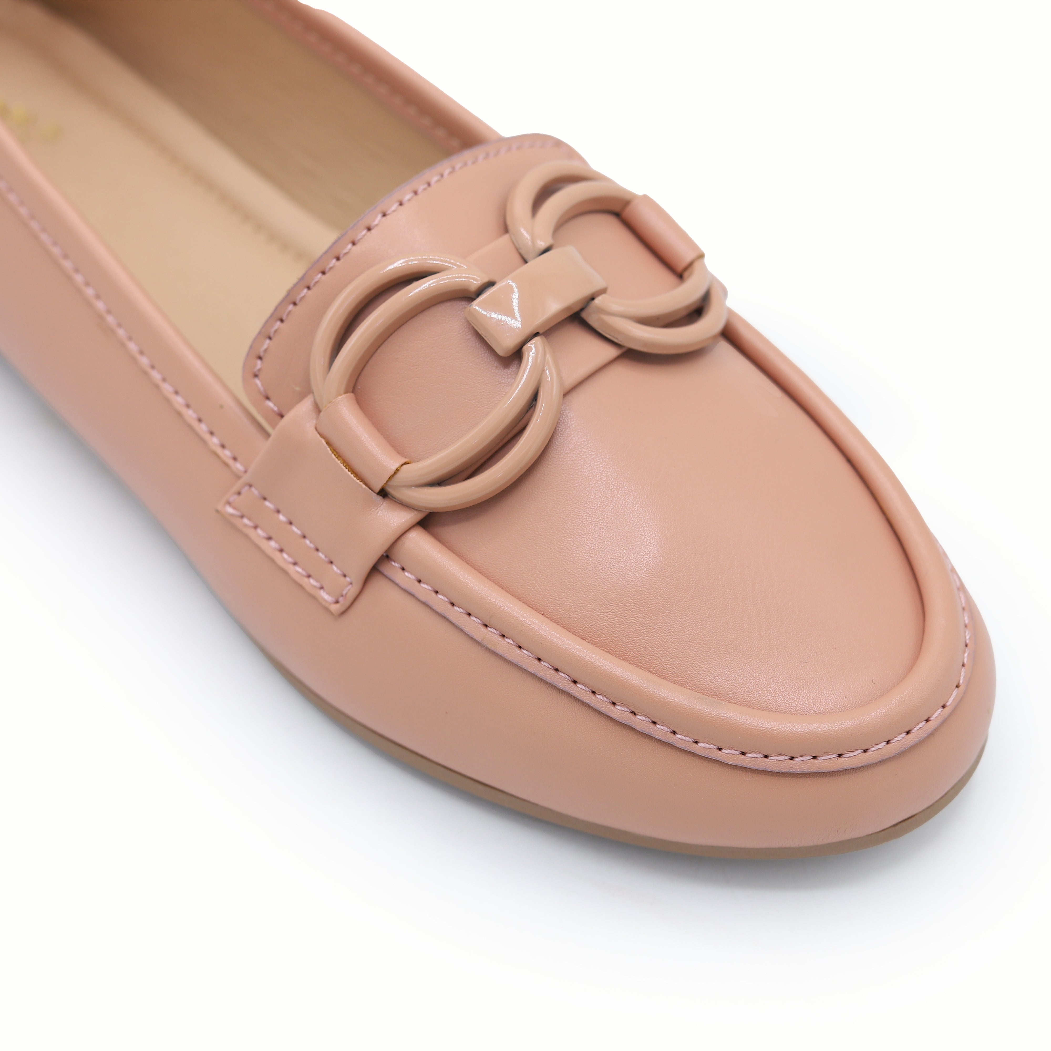 Loafer Flats for Women | Peach | 8004669