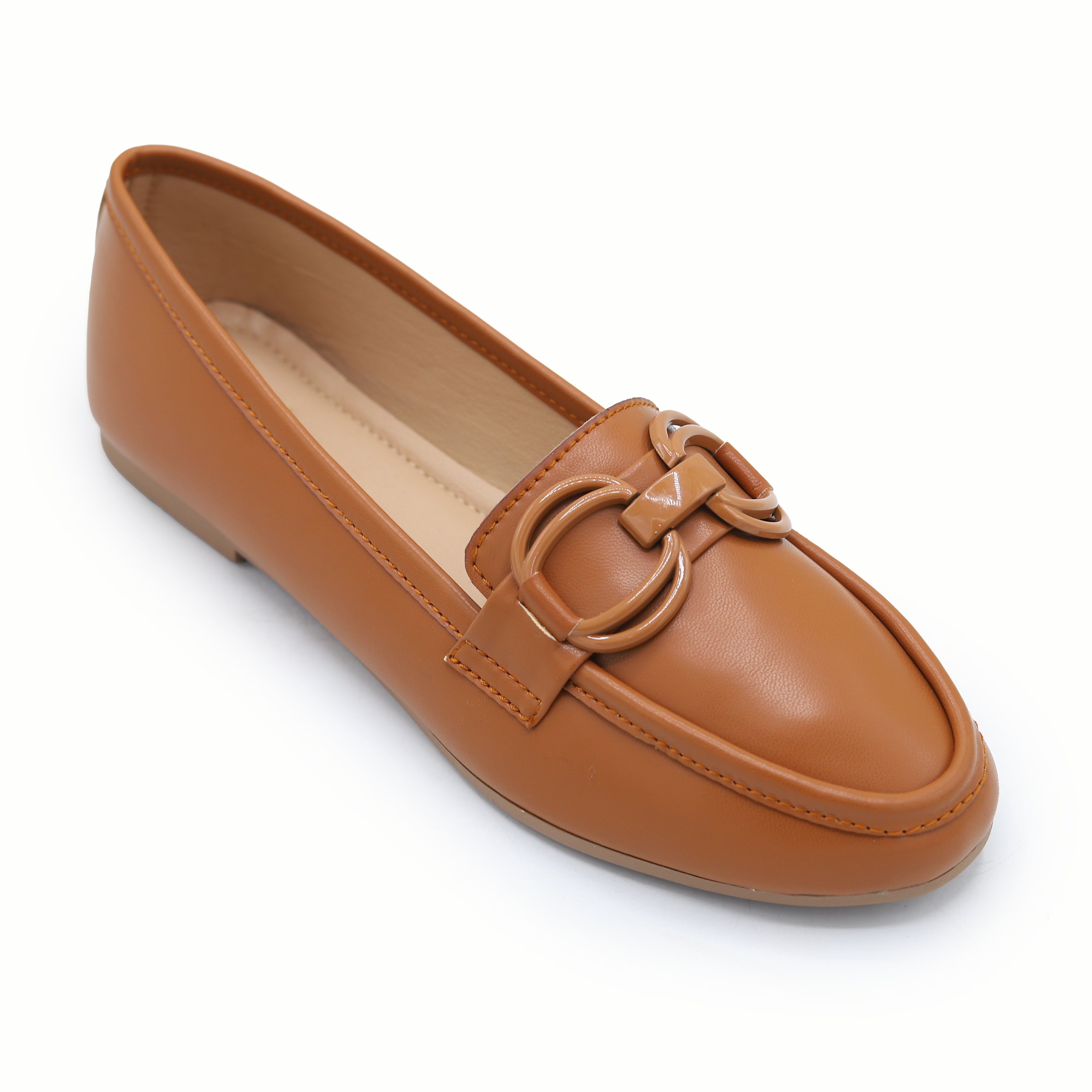 Loafer Flats for Women | Tan | 8004669