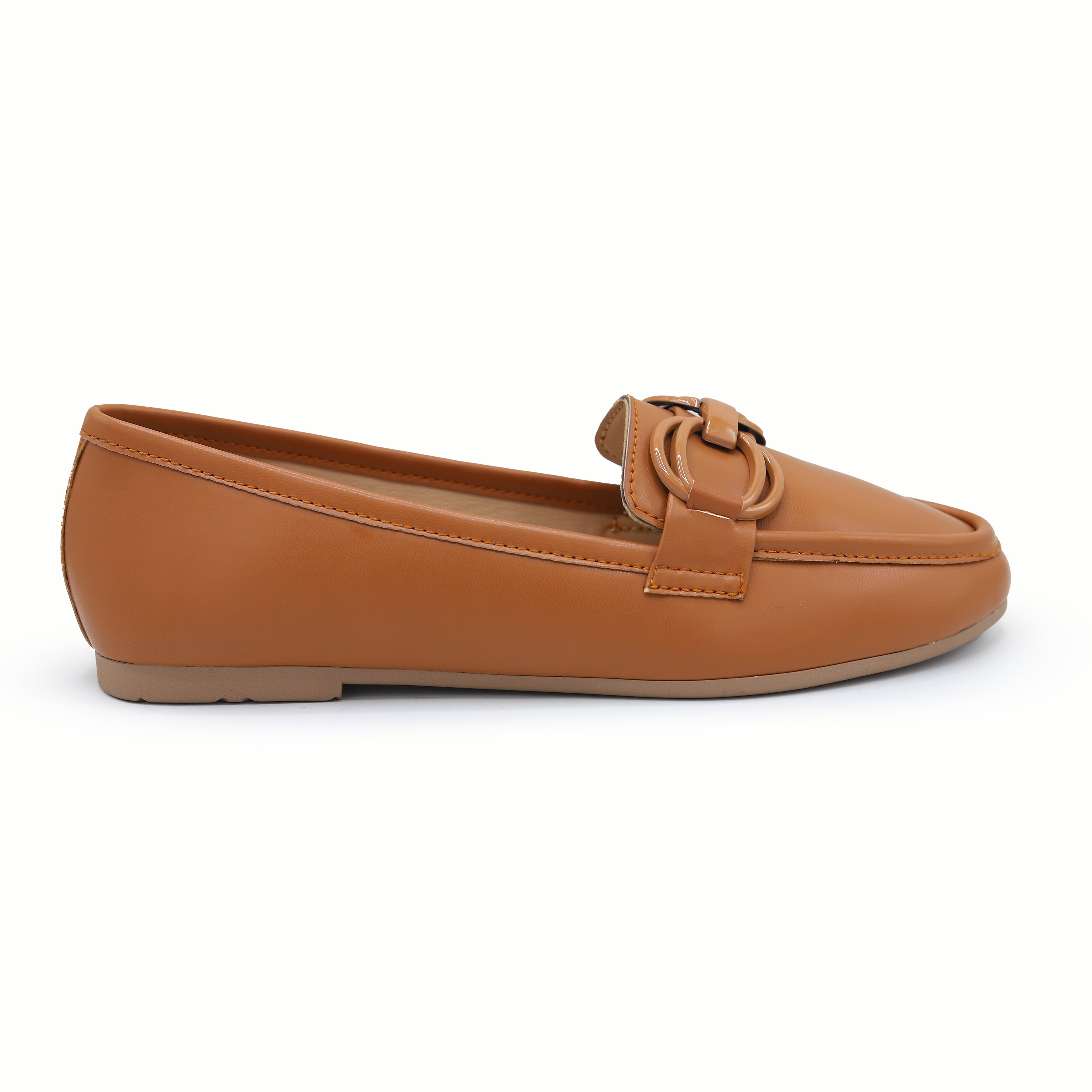 Loafer Flats for Women | Tan | 8004669