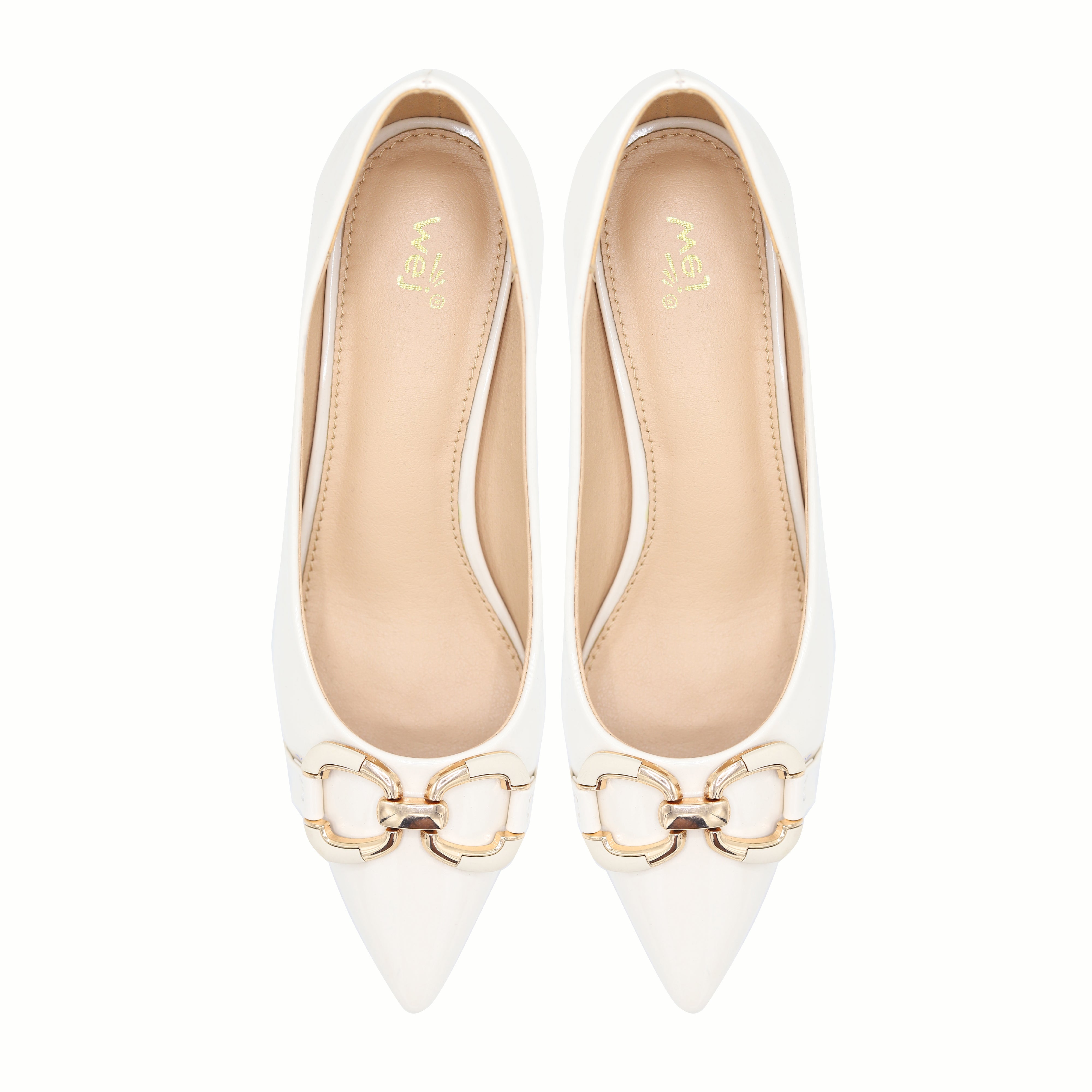 Patent Block Heel | Fawn | 8108333