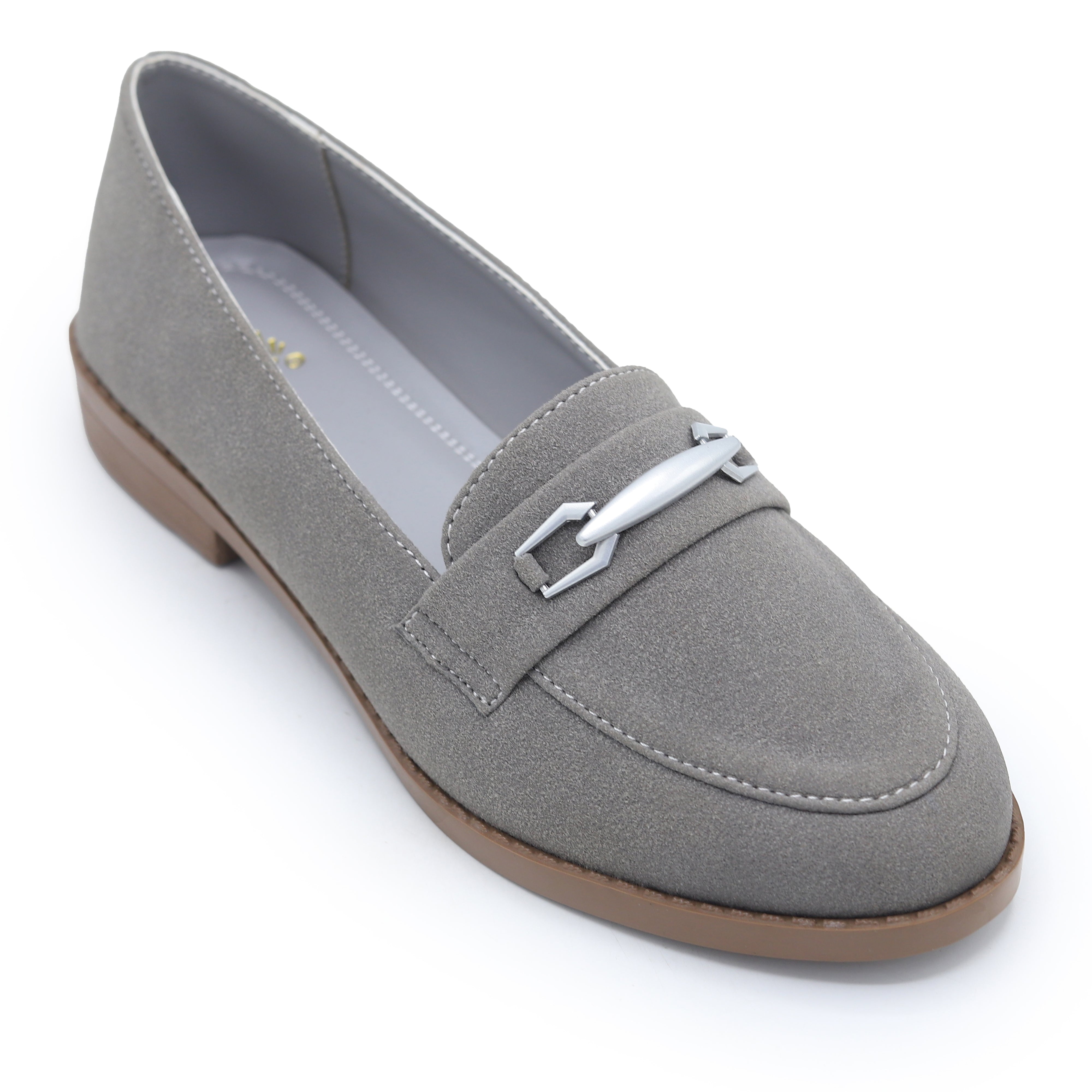 Suede Loafers 8004475 Grey