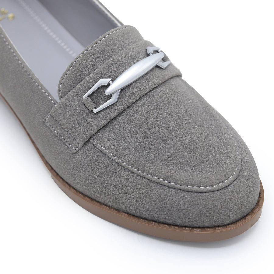 Suede Loafers 8004475 Grey