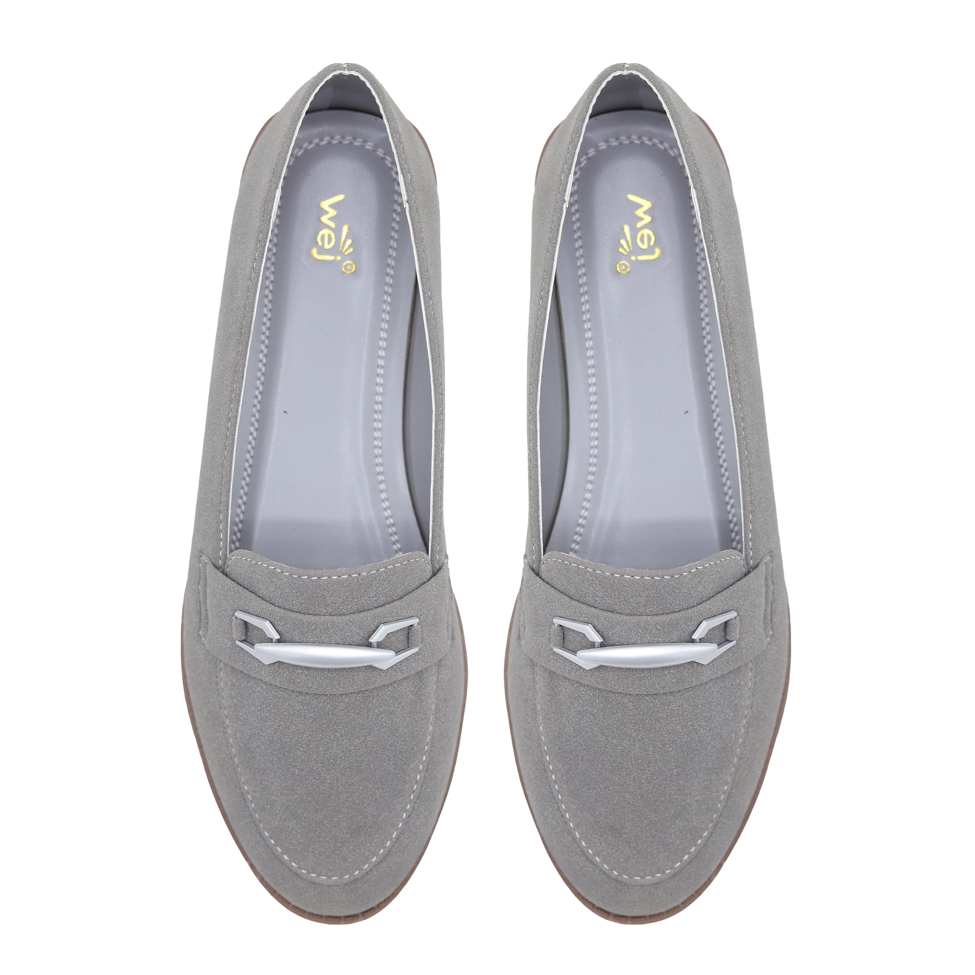 Suede Loafers 8004475 Grey