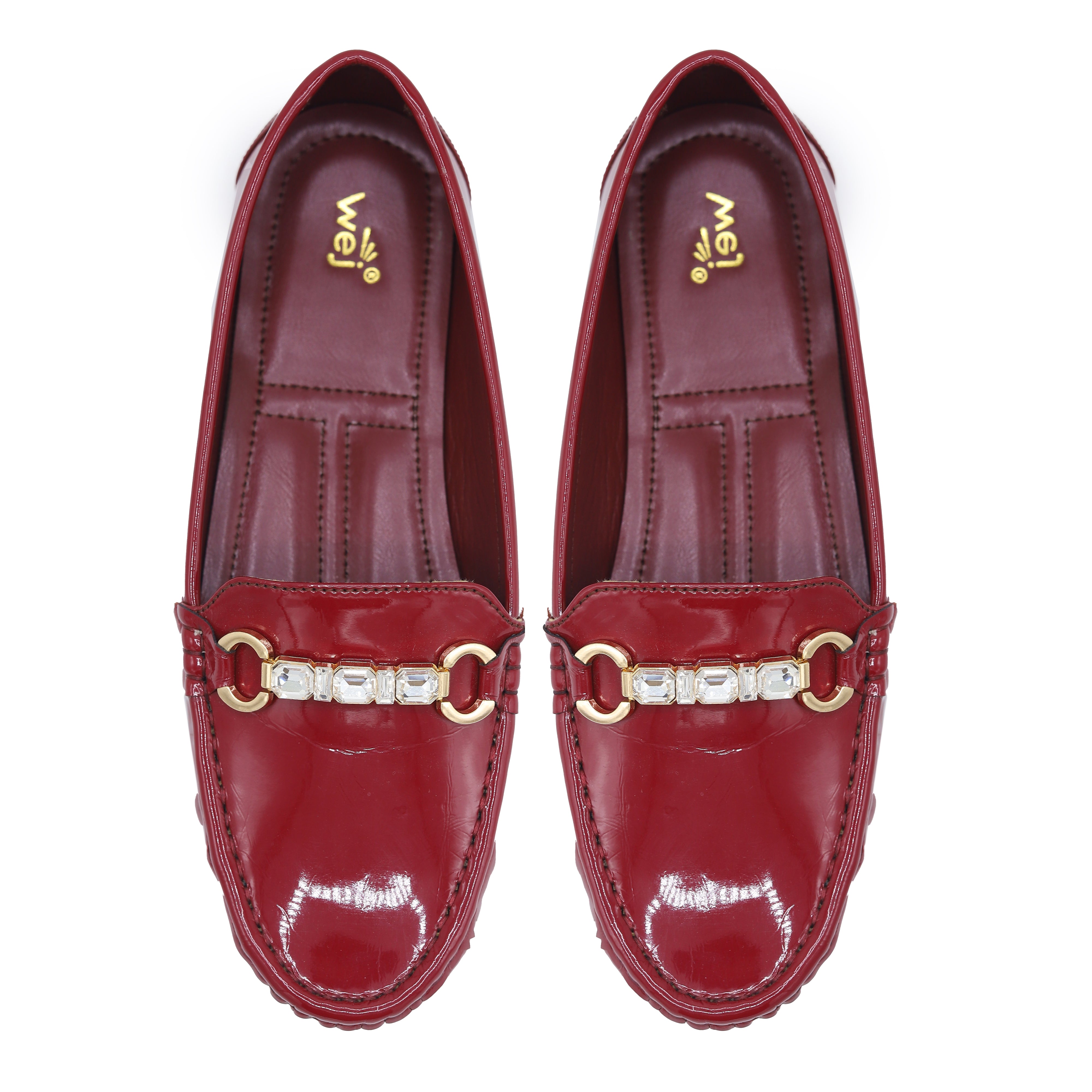 Patent Loafers 8004635 Maroon