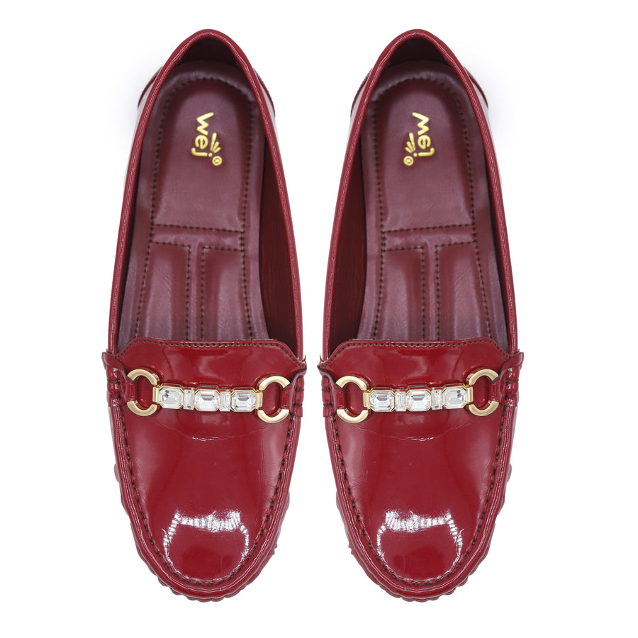 Patent Loafers 8004635 Maroon