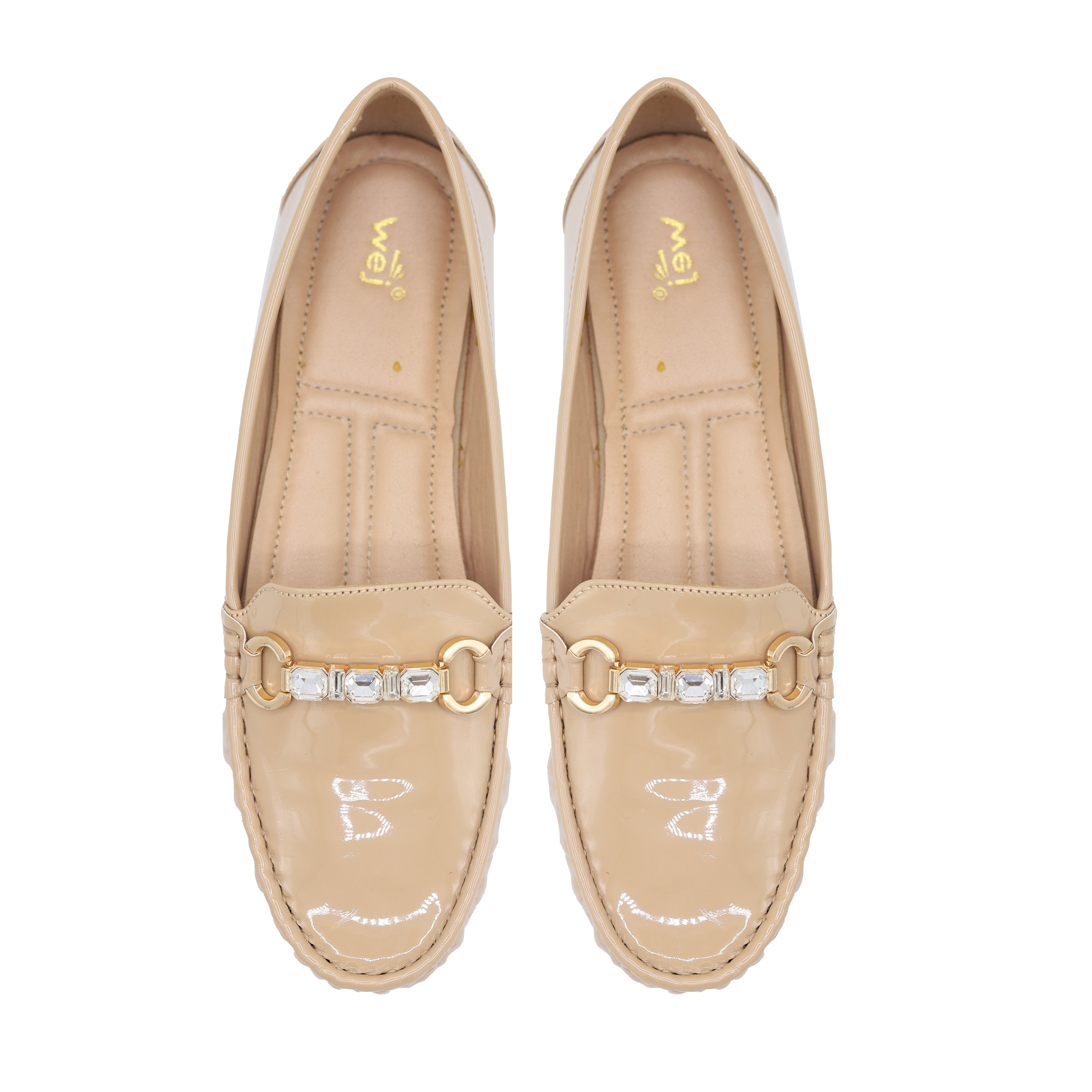 Patent Loafers 8004635 D Beige