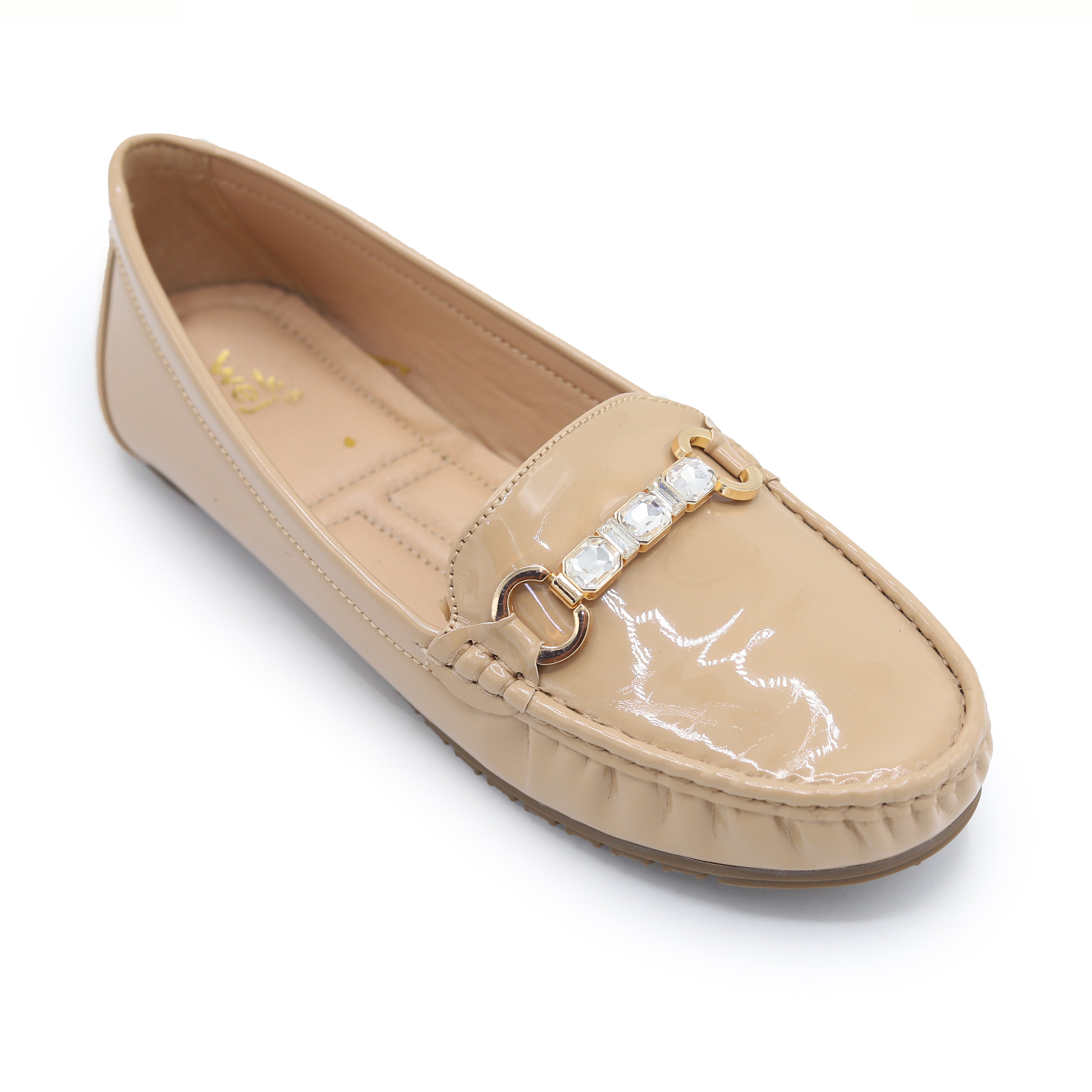 Patent Loafers 8004635 D Beige