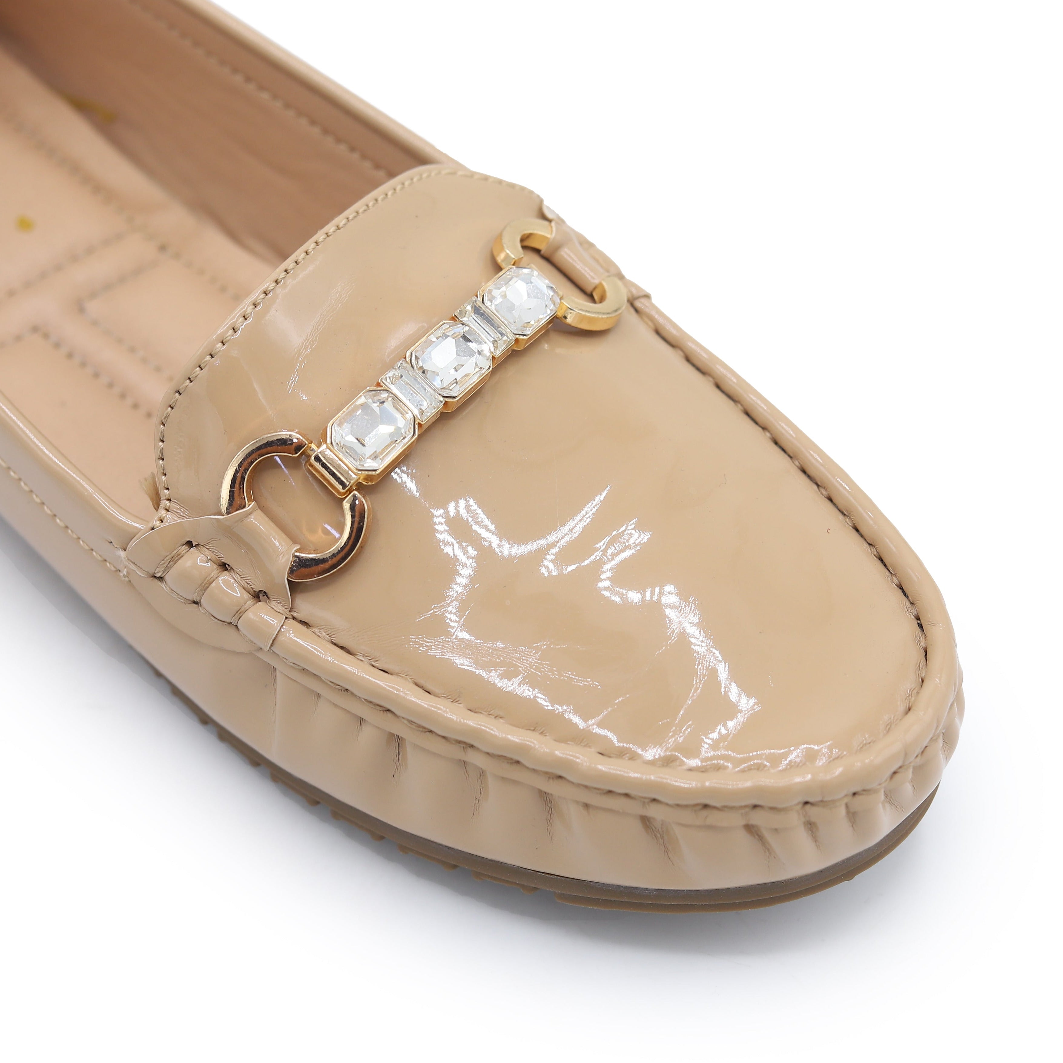 Patent Loafers 8004635 D Beige