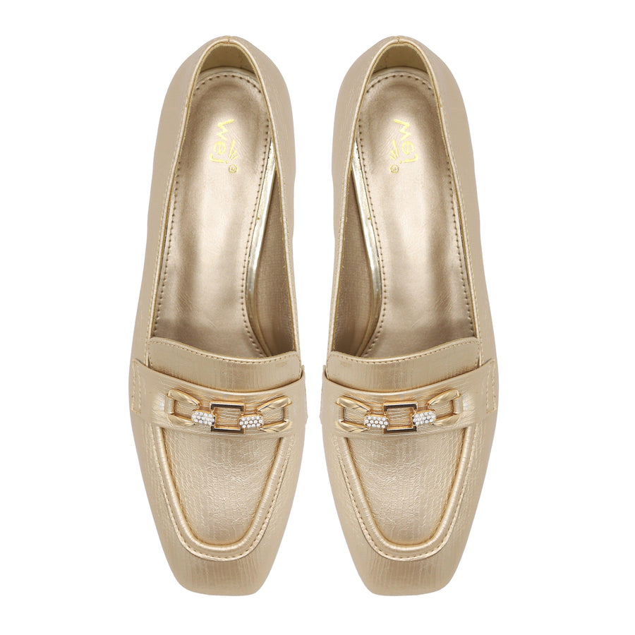Loafer Heels 8108237 Gold