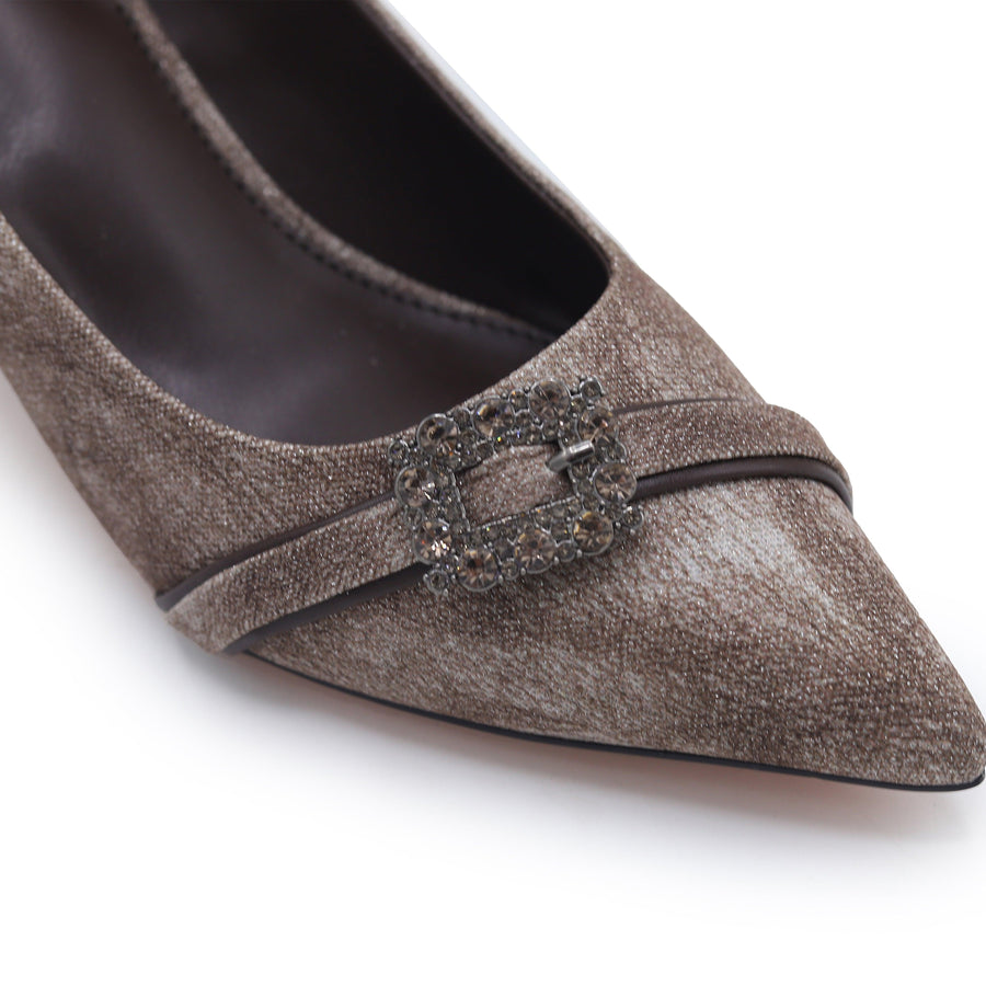 Court Pumps 8108257 Coffee 7cm