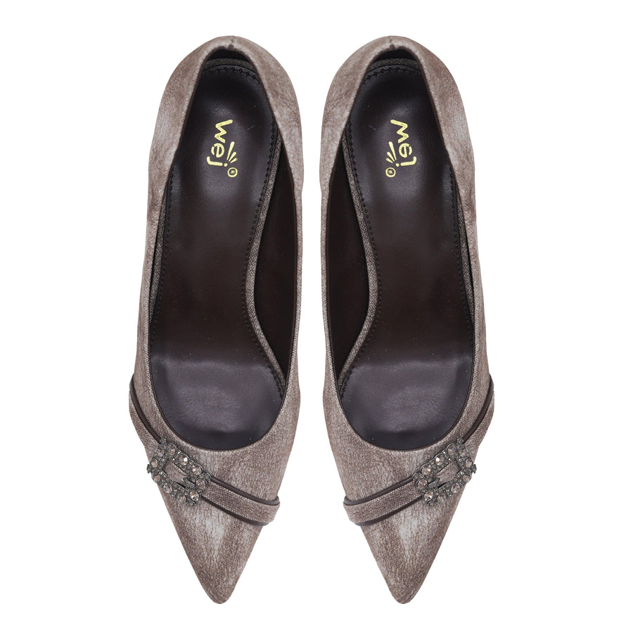 Court Pumps 8108257 Coffee 7cm