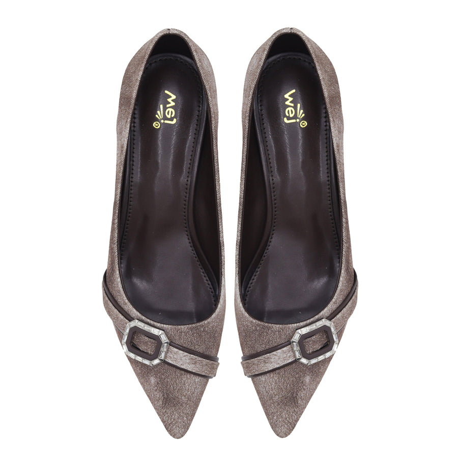 Court Pumps 8108269 Coffee 5cm