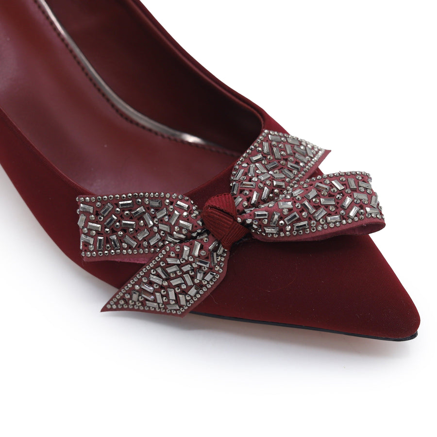 Court Pumps 8108258 Maroon 7cm