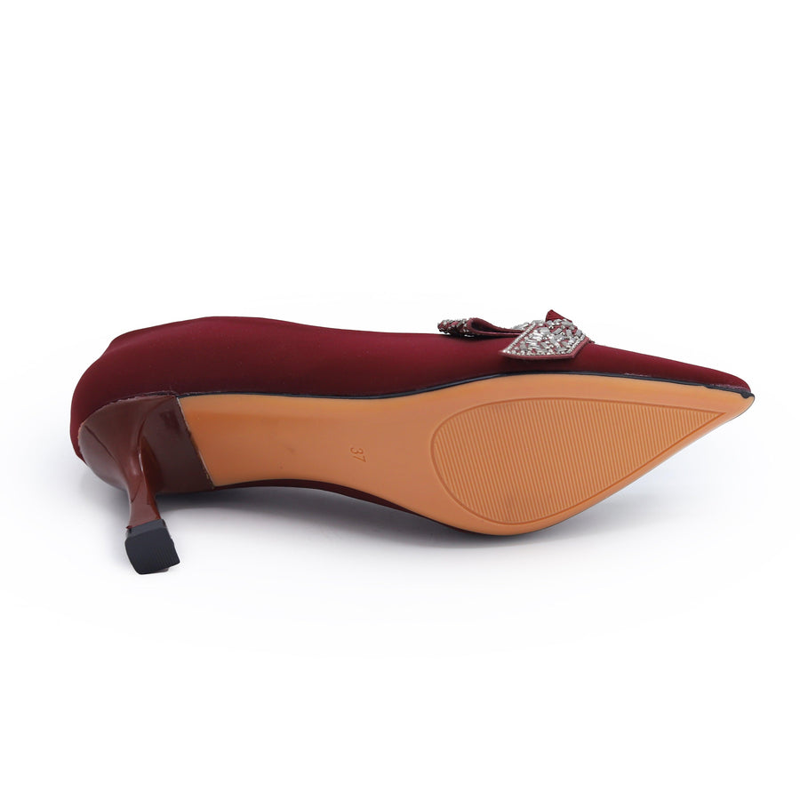 Court Pumps 8108258 Maroon 7cm