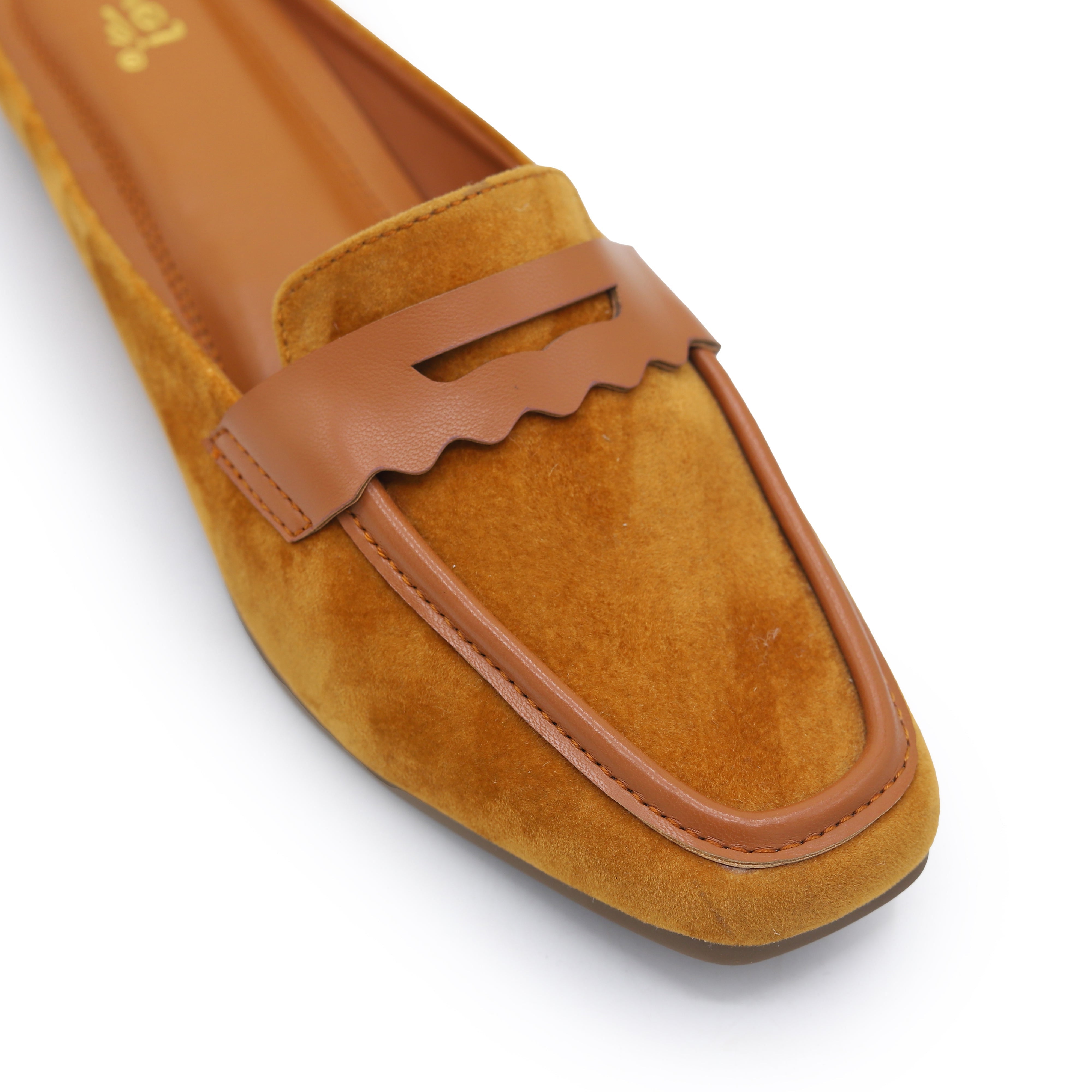 Suede Mules 8007249 Tan
