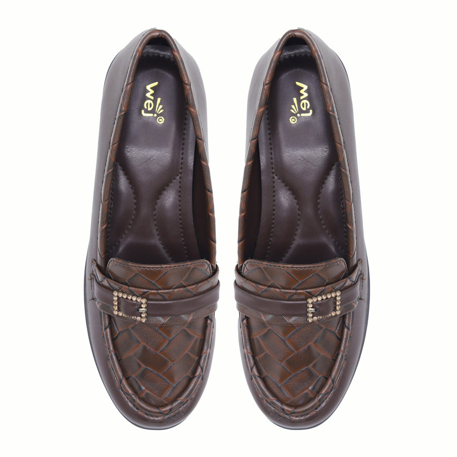 Wedge Loafers 8004615 Coffee