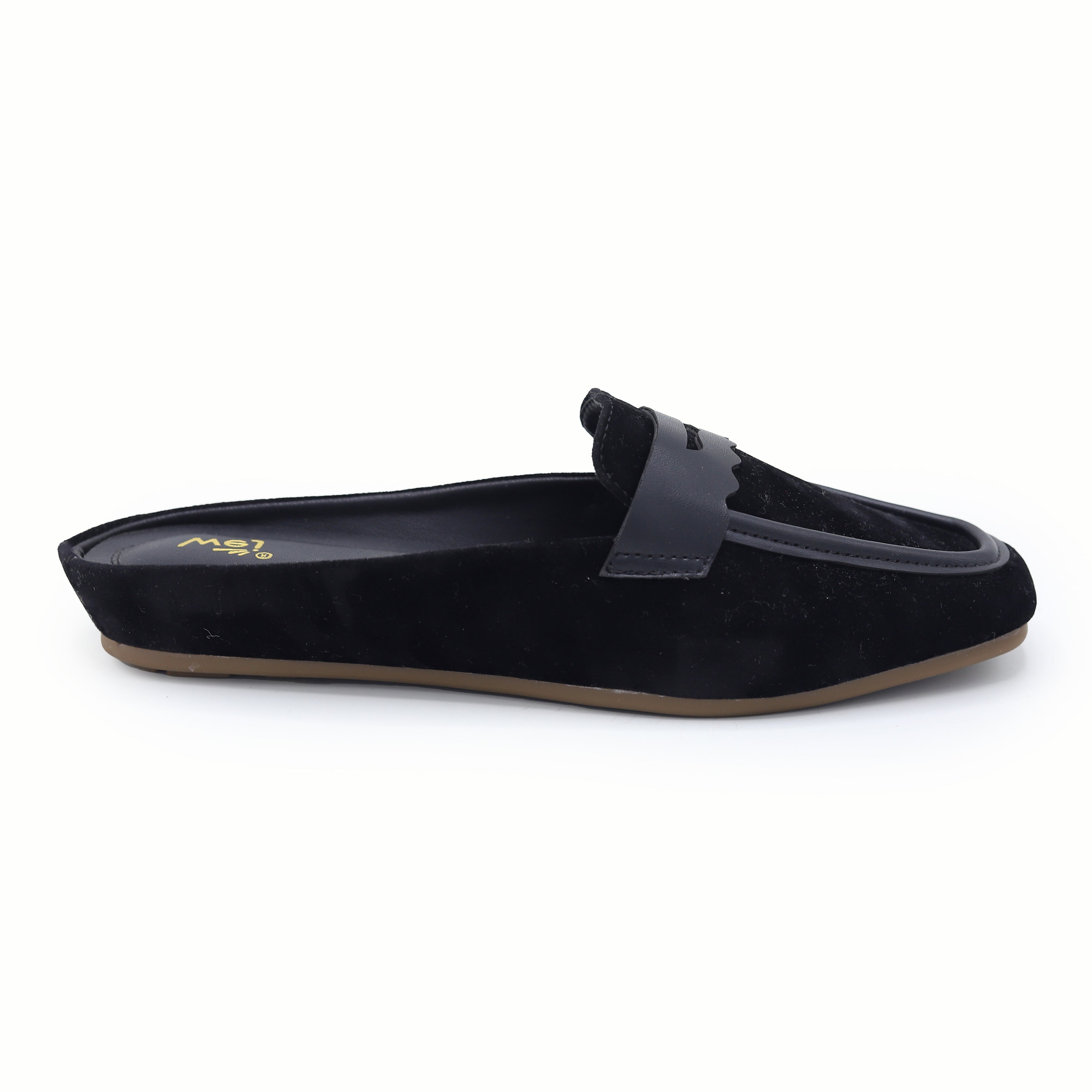 Suede Mules 8007249 Black