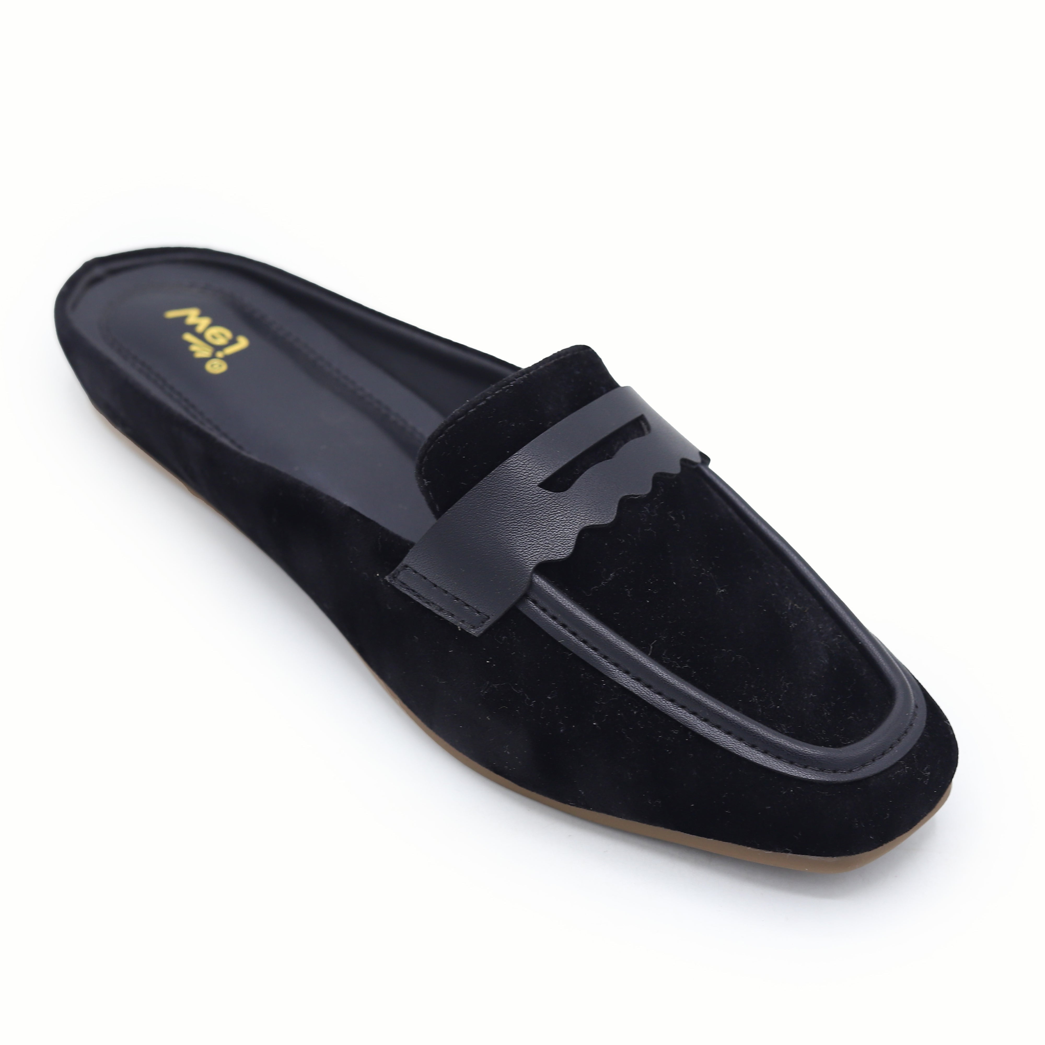 Suede Mules 8007249 Black