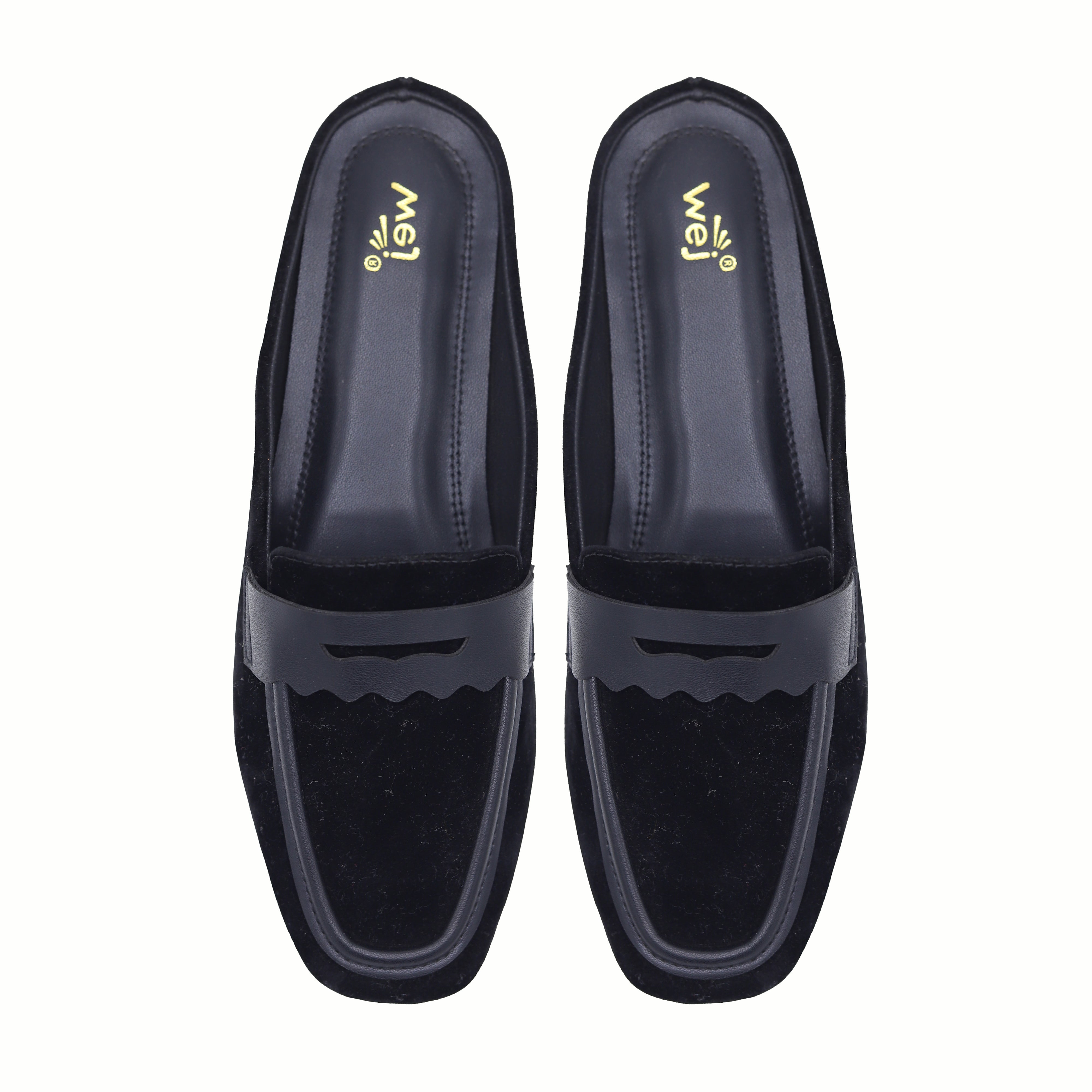 Suede Mules 8007249 Black