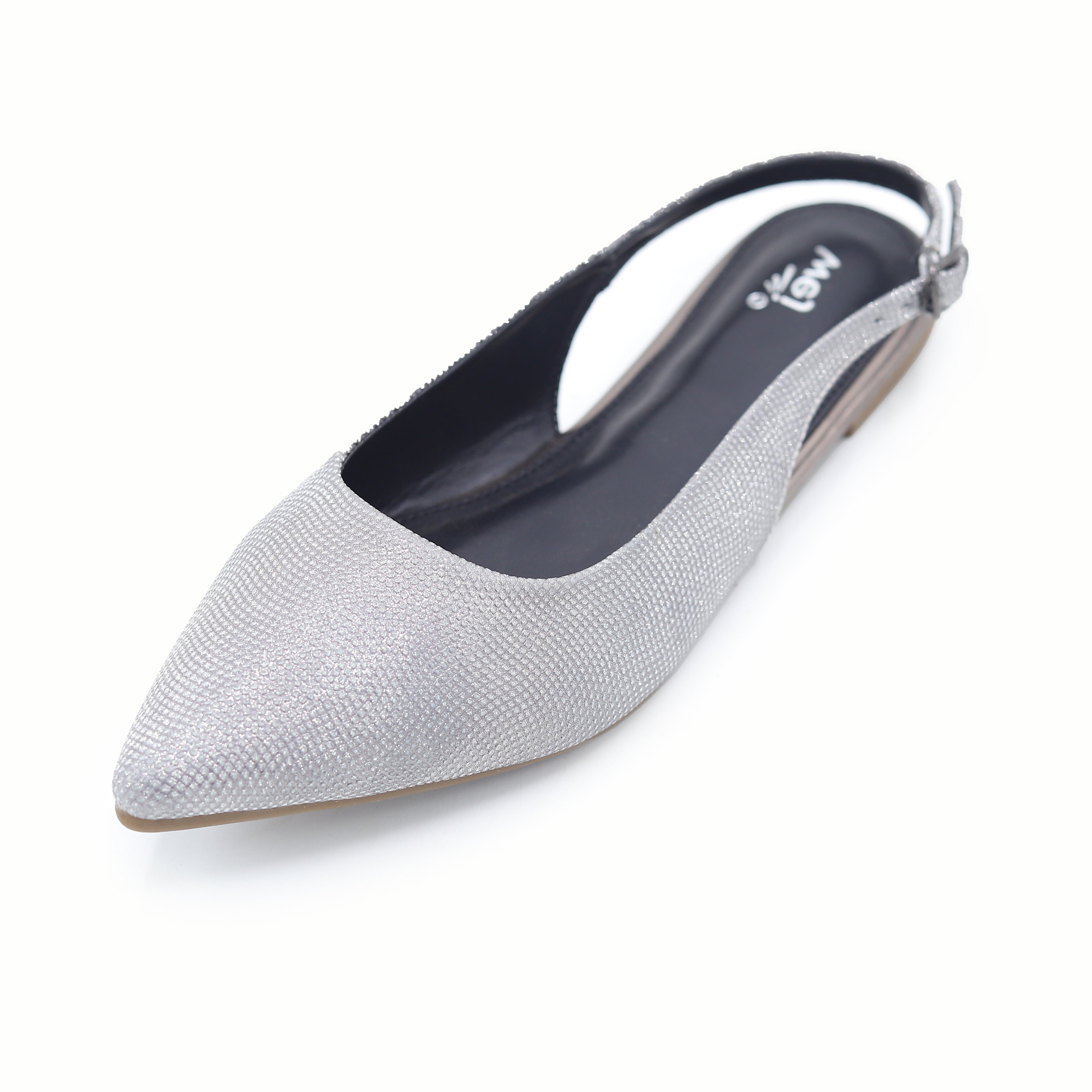 Slingback Flats 8002382 Gun Grey