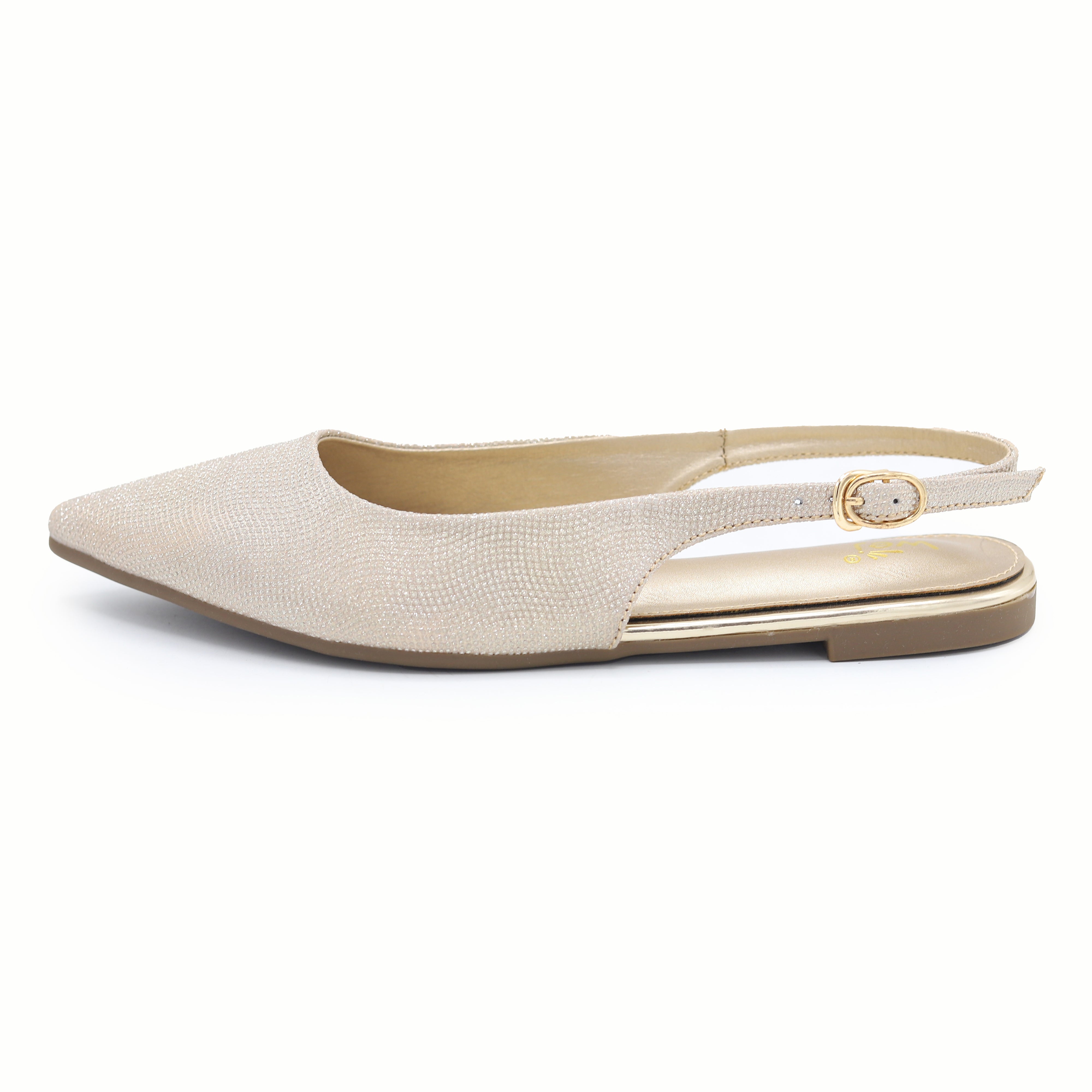 Slingback Flats 8002382 Gold