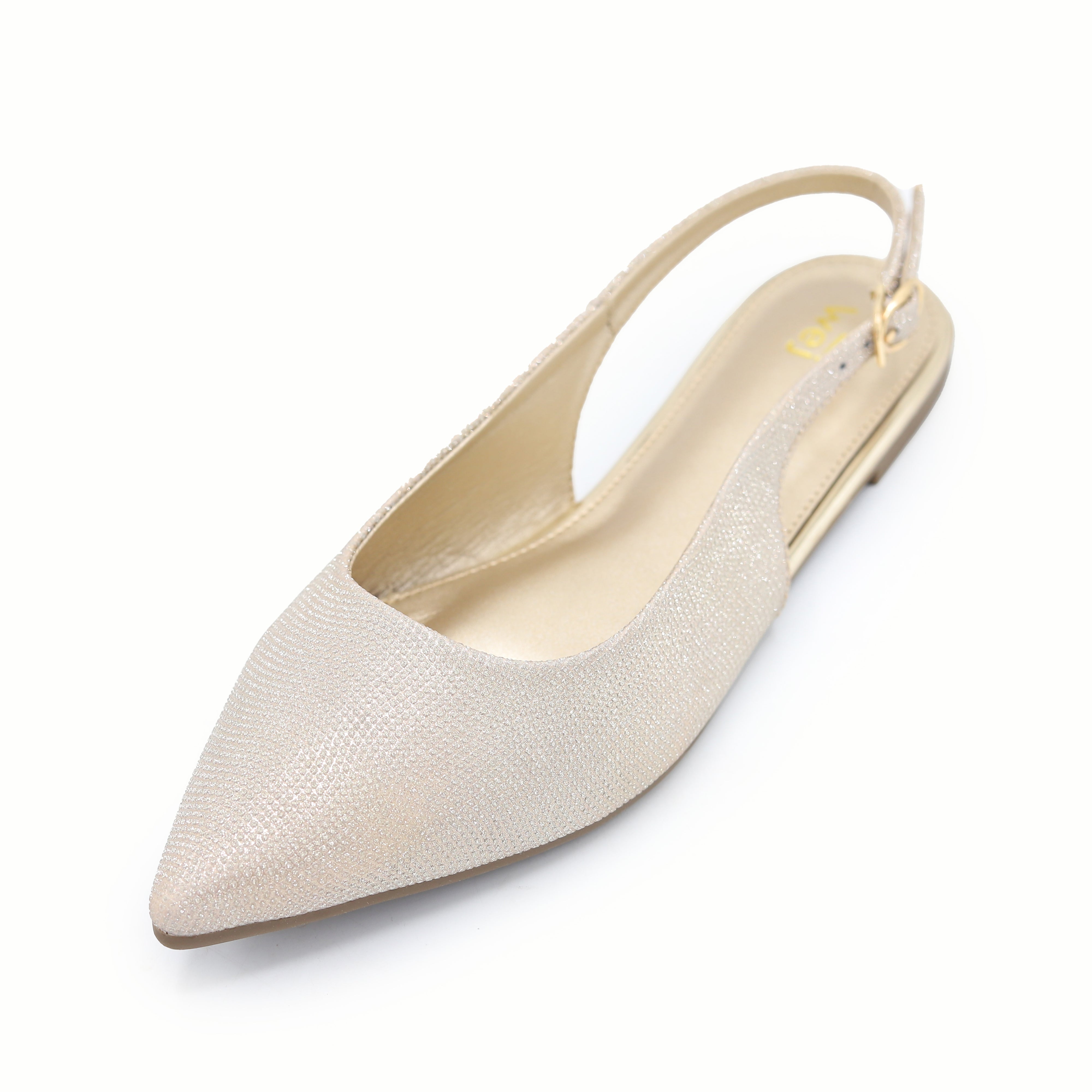Slingback Flats 8002382 Gold