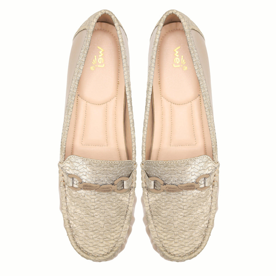 Loafers for Women 8004601 Brass