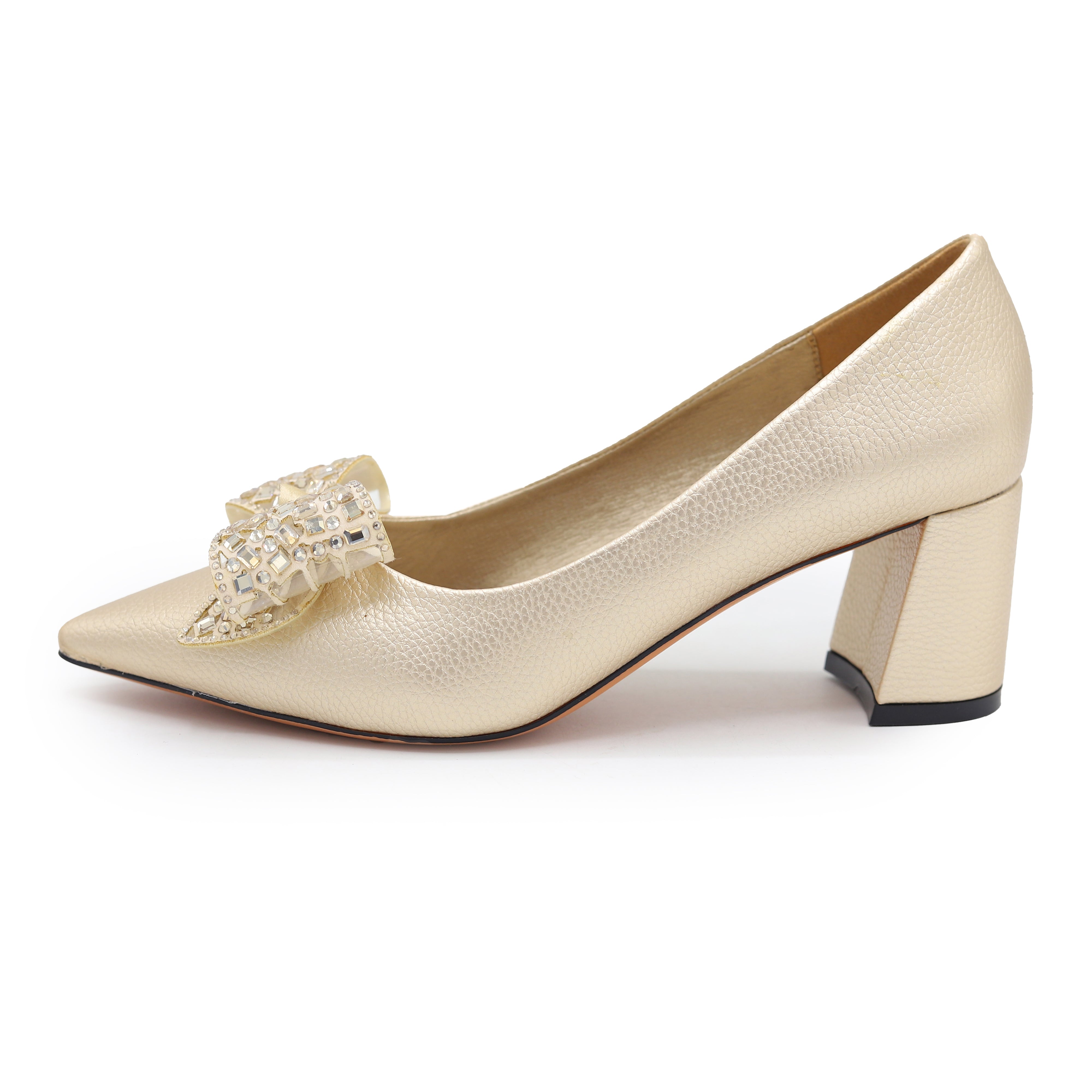 Bow Pumps 8108261 Gold 6cm