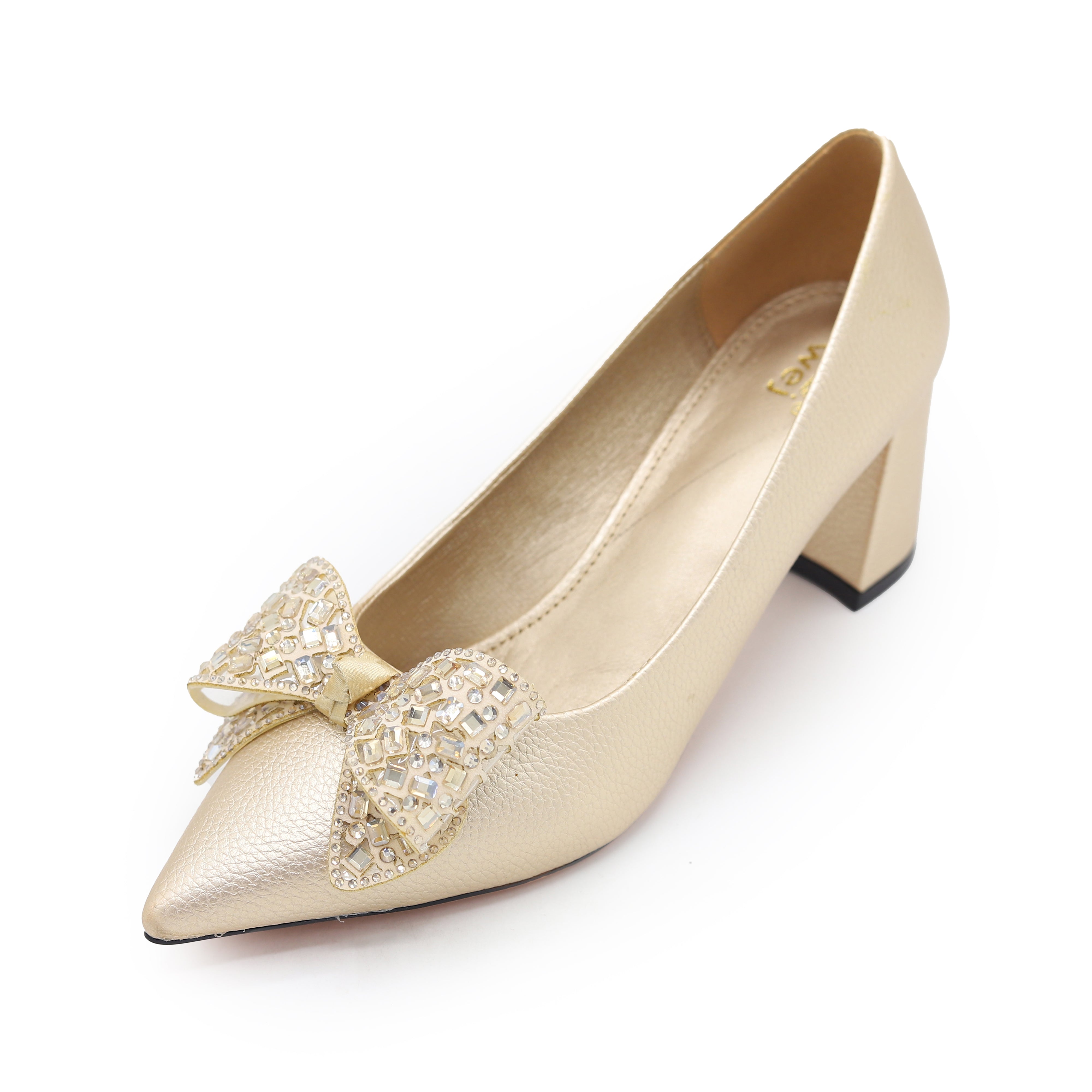 Bow Pumps 8108261 Gold 6cm