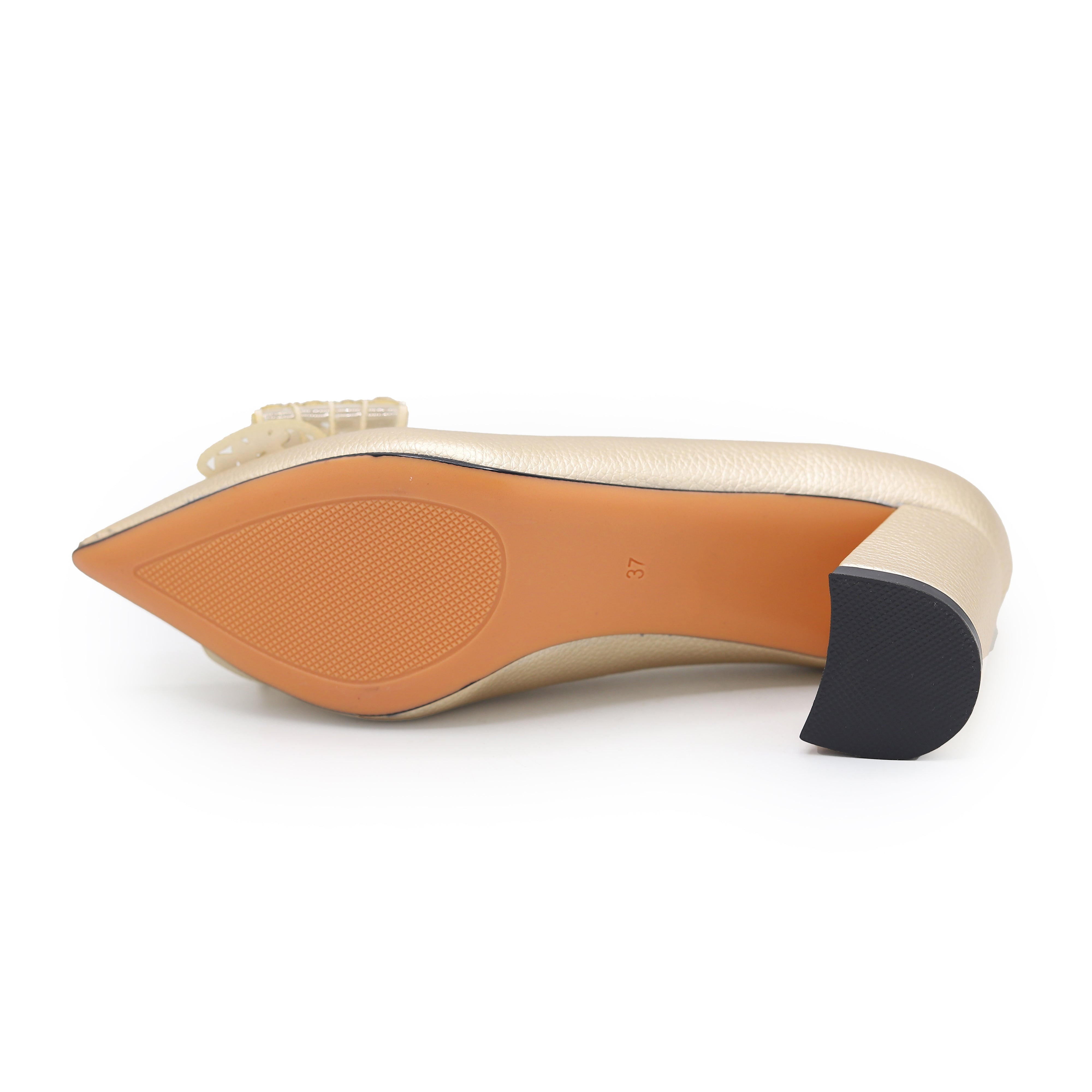 Bow Pumps 8108261 Gold 6cm