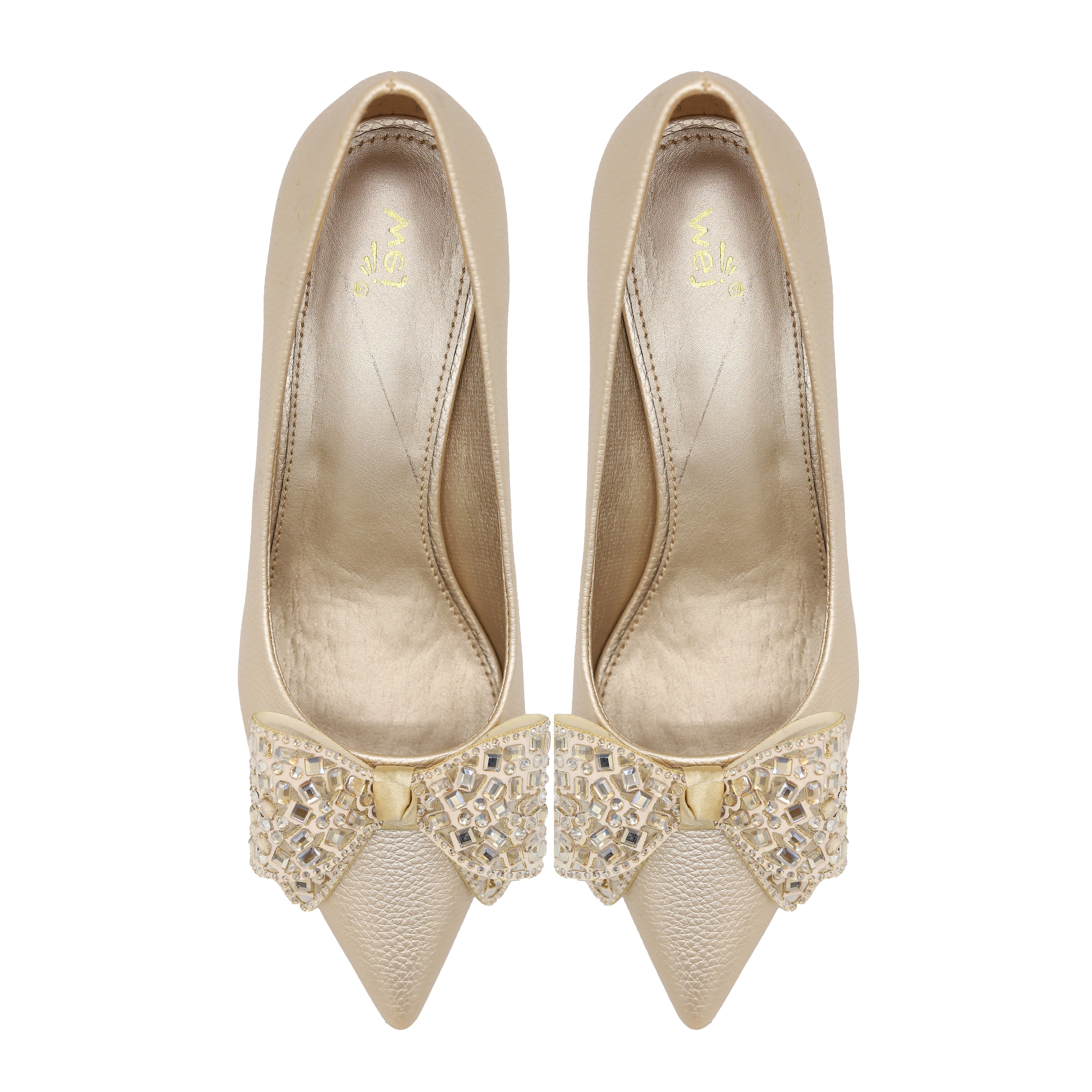 Bow Pumps 8108261 Gold 6cm