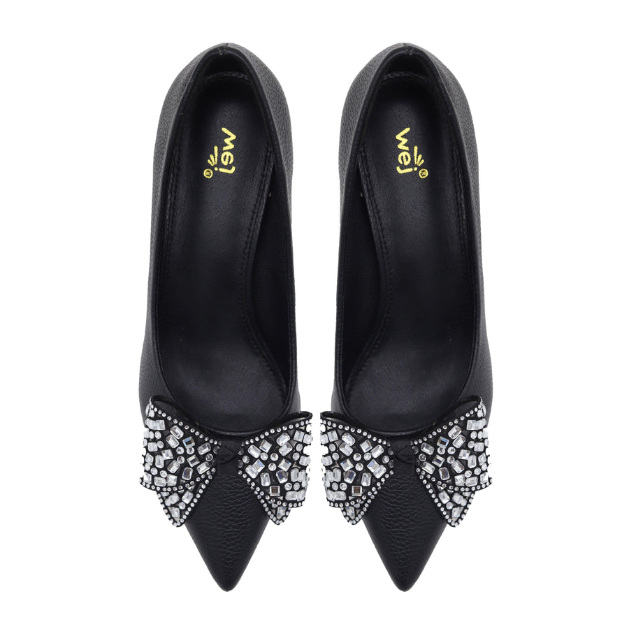 Bow Pumps 8108261 Black 6cm