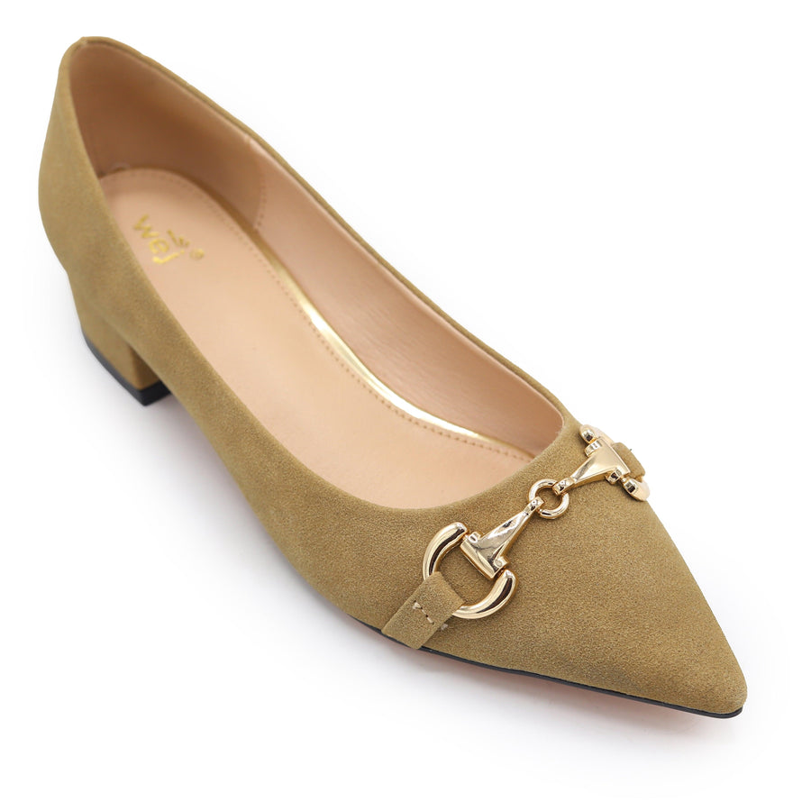 Court Pumps 8108282 D Olive 3.5cm