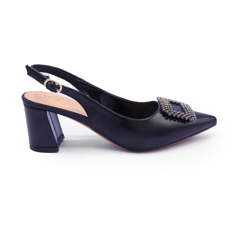Slingback Heel 8102165 Black