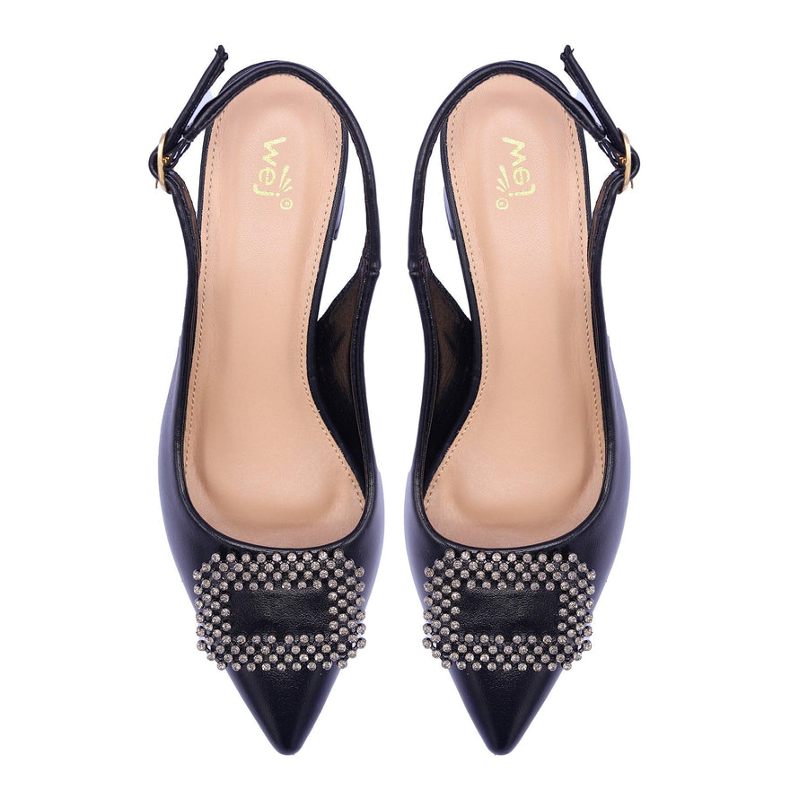 Slingback Heel 8102165 Black